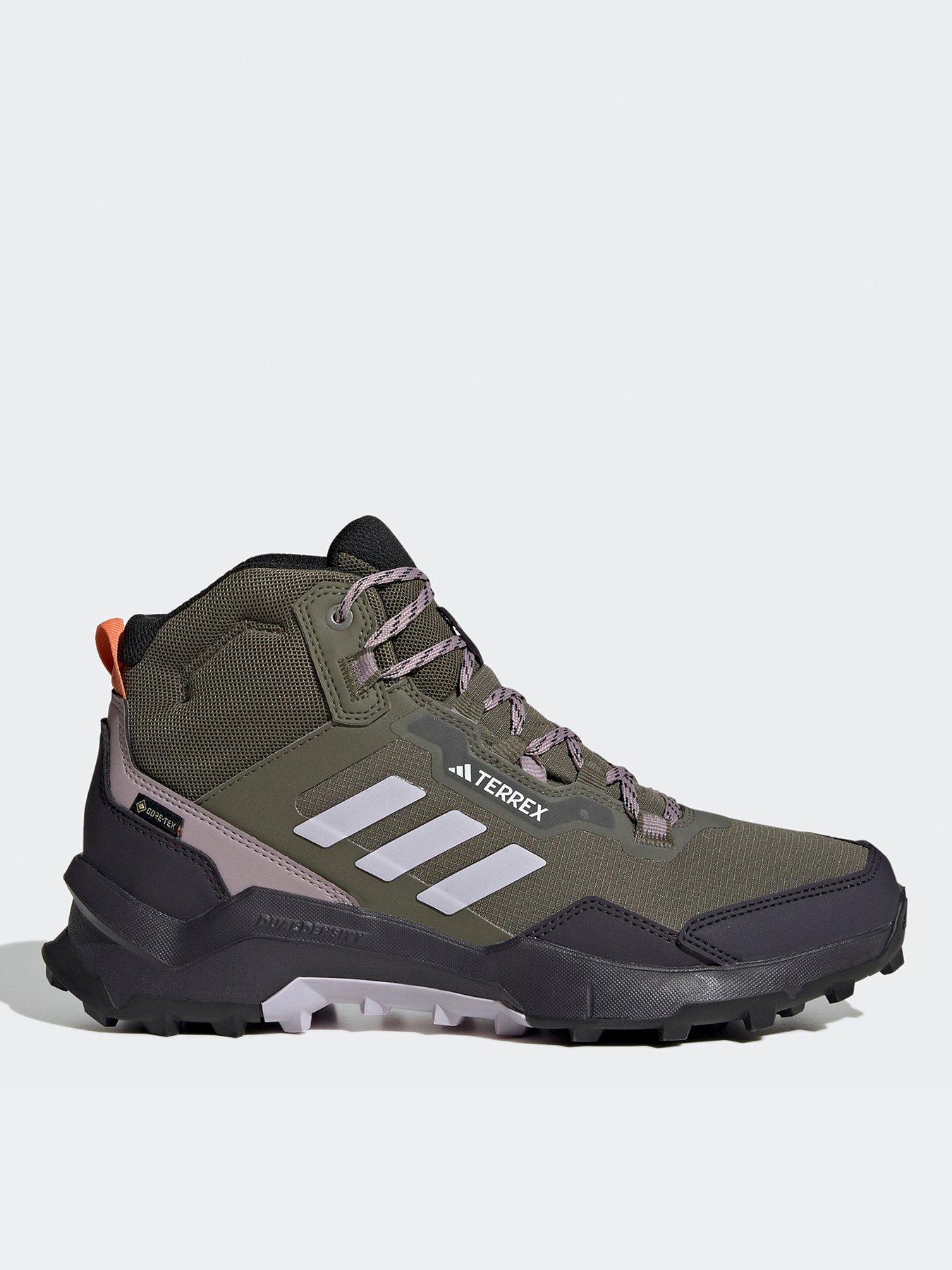 adidas Terrex Women's Ax4 Mid Gore-Tex Walking Boots - Khaki, Khaki, Size 5, Women