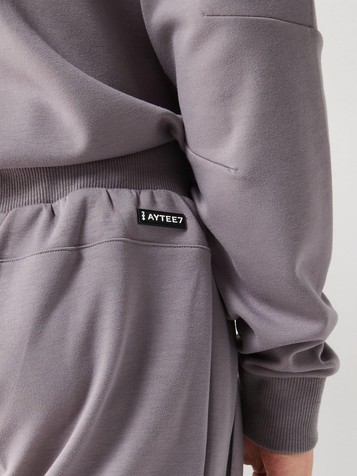 Image 4 of 4 of Aytee7 x Very Technical Interlock Jogger - Mid Grey