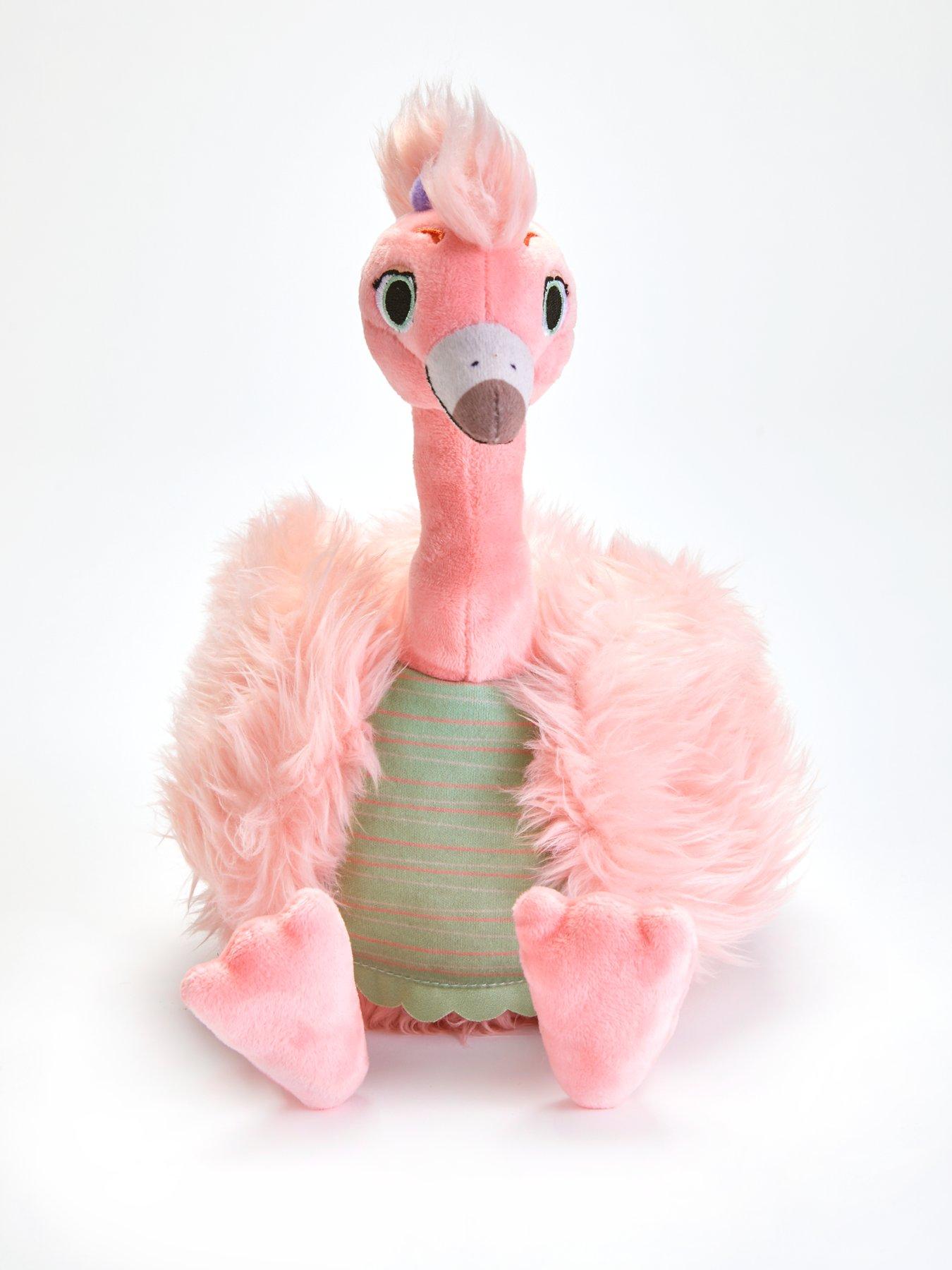 Image 2 of 5 of Very Coral the Flamingo Plush Toy 25cm