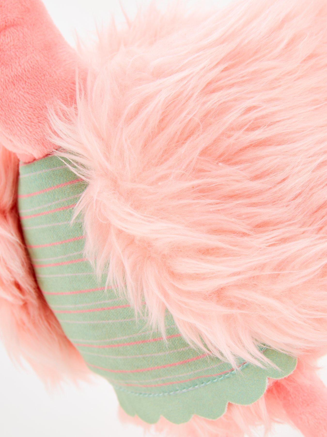 Image 4 of 5 of Very Coral the Flamingo Plush Toy 25cm