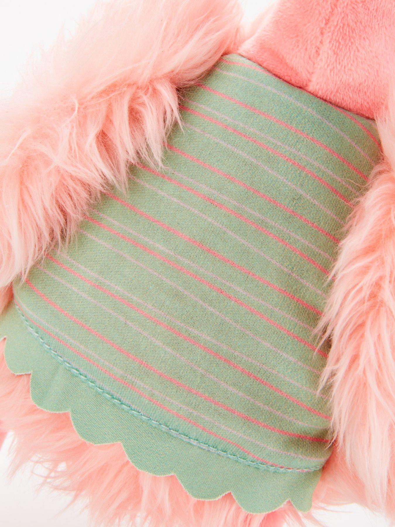 Image 5 of 5 of Very Coral the Flamingo Plush Toy 25cm