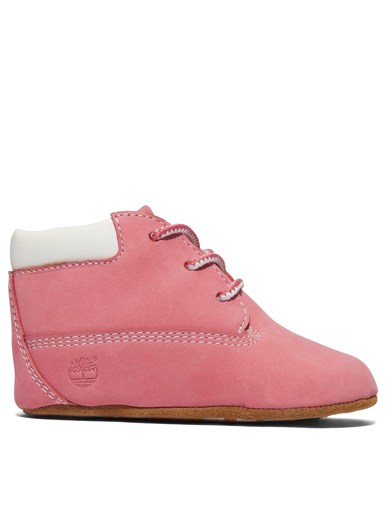 undefined Baby Crib Booties - Pink