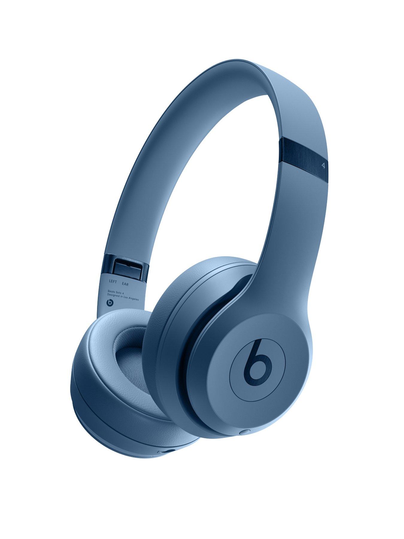 undefined Solo 4 On-Ear Wireless Headphones - Slate Blue