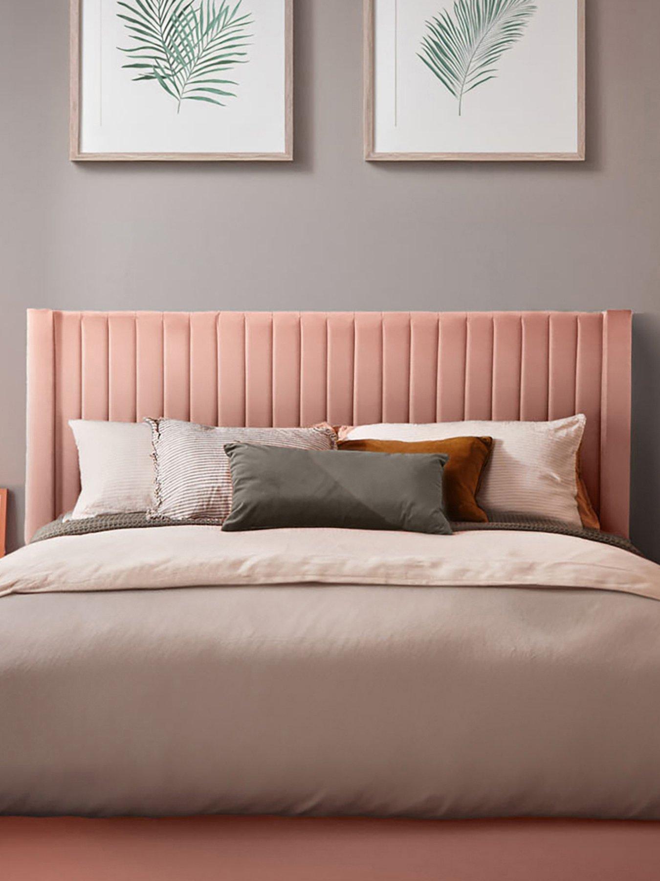 Product photograph of Silentnight Velvet Slumber Headboard from very.co.uk