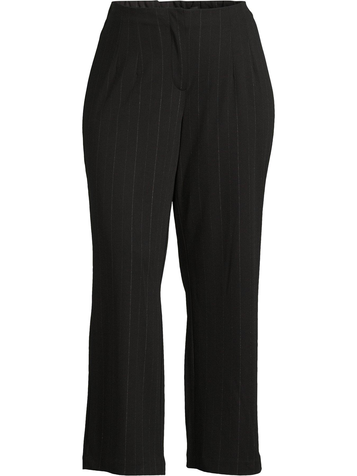 Nevada Pant - Cream Black Stripe