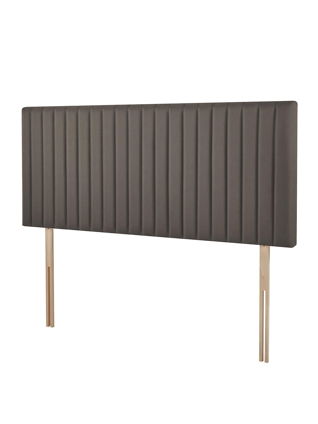 Image 2 of 3 of Silentnight Dusk Headboard- Velvet - Charcoal