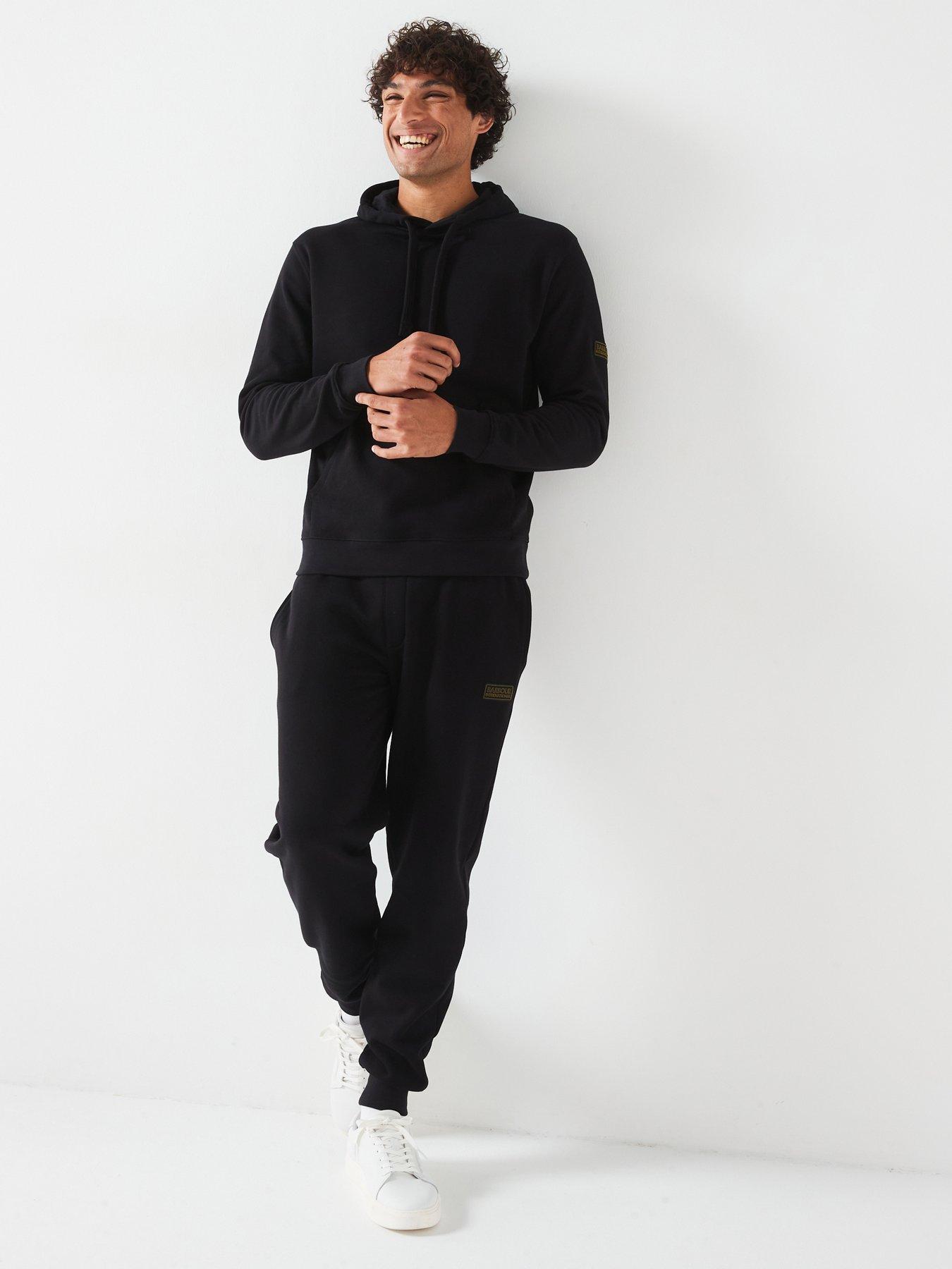 undefined Exclusive - Overhead Hoodie Tracksuit - Black
