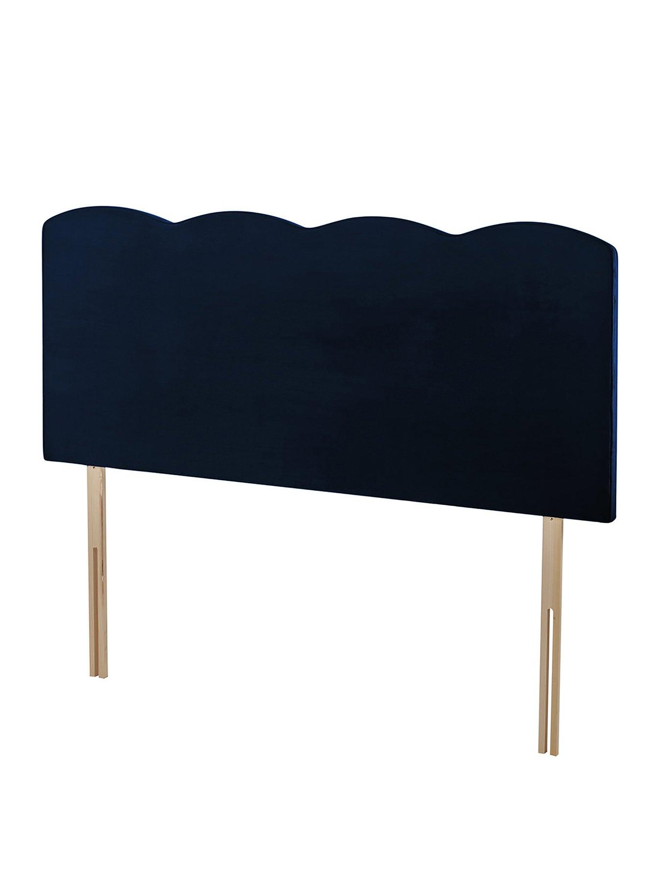 Silentnight VELVET WAVE HEADBOARD DOUBLE Very.co.uk