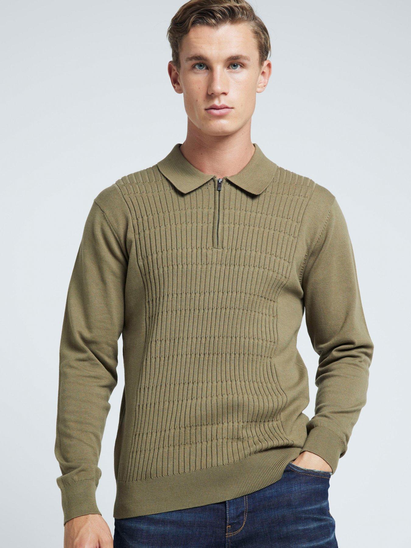 Polo Shirt River Island Long Sleeve River Island Long Sleeve