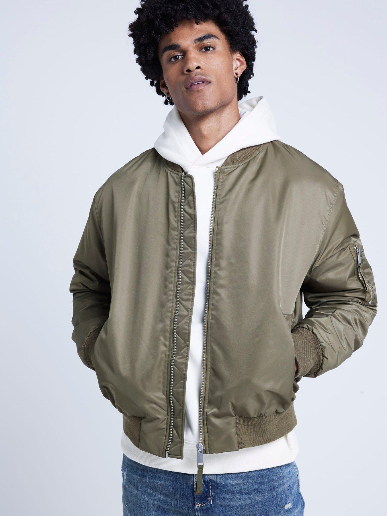 Bomber jacket river island best sale