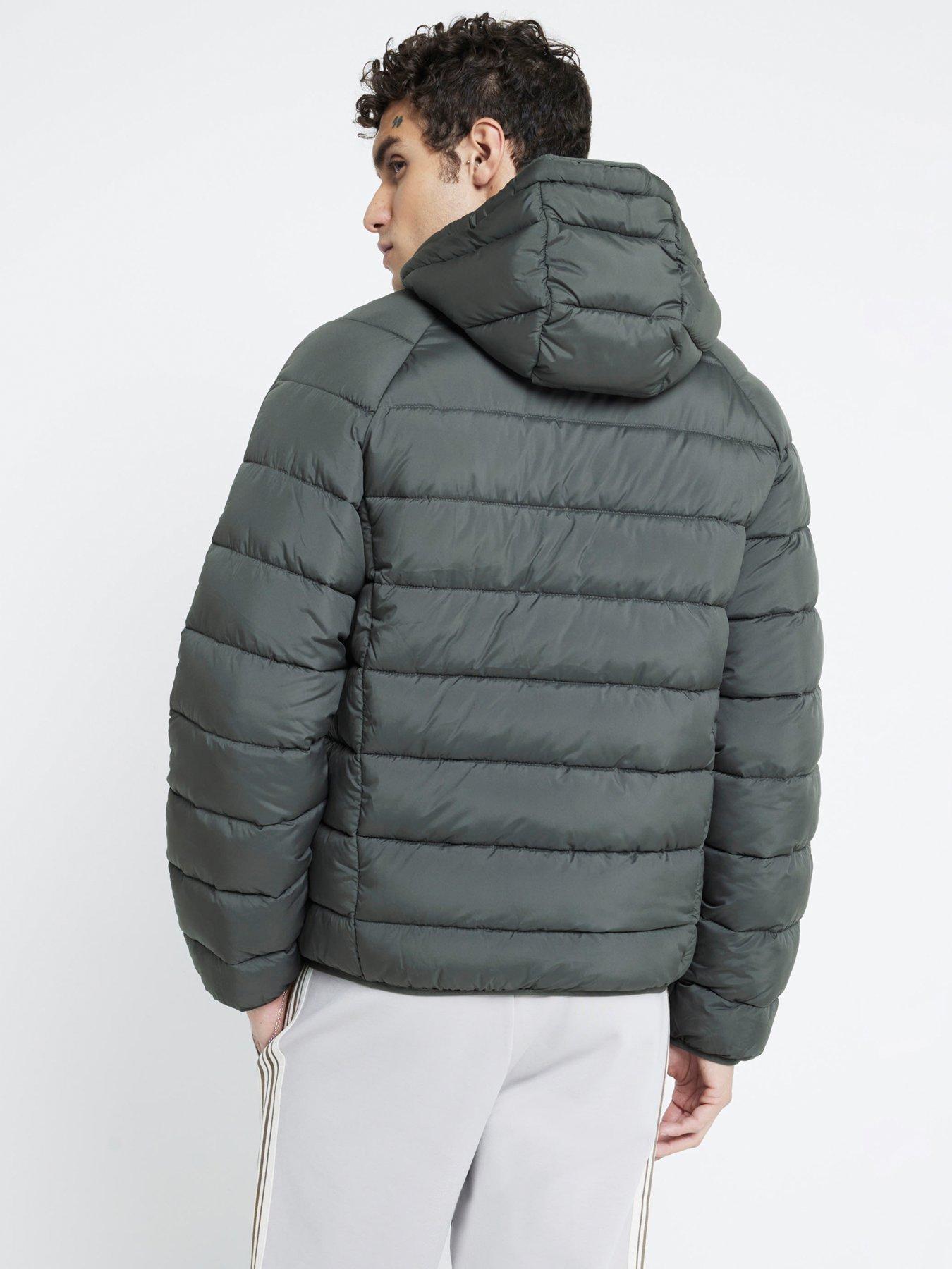 Quilted Hooded Padded Jacket