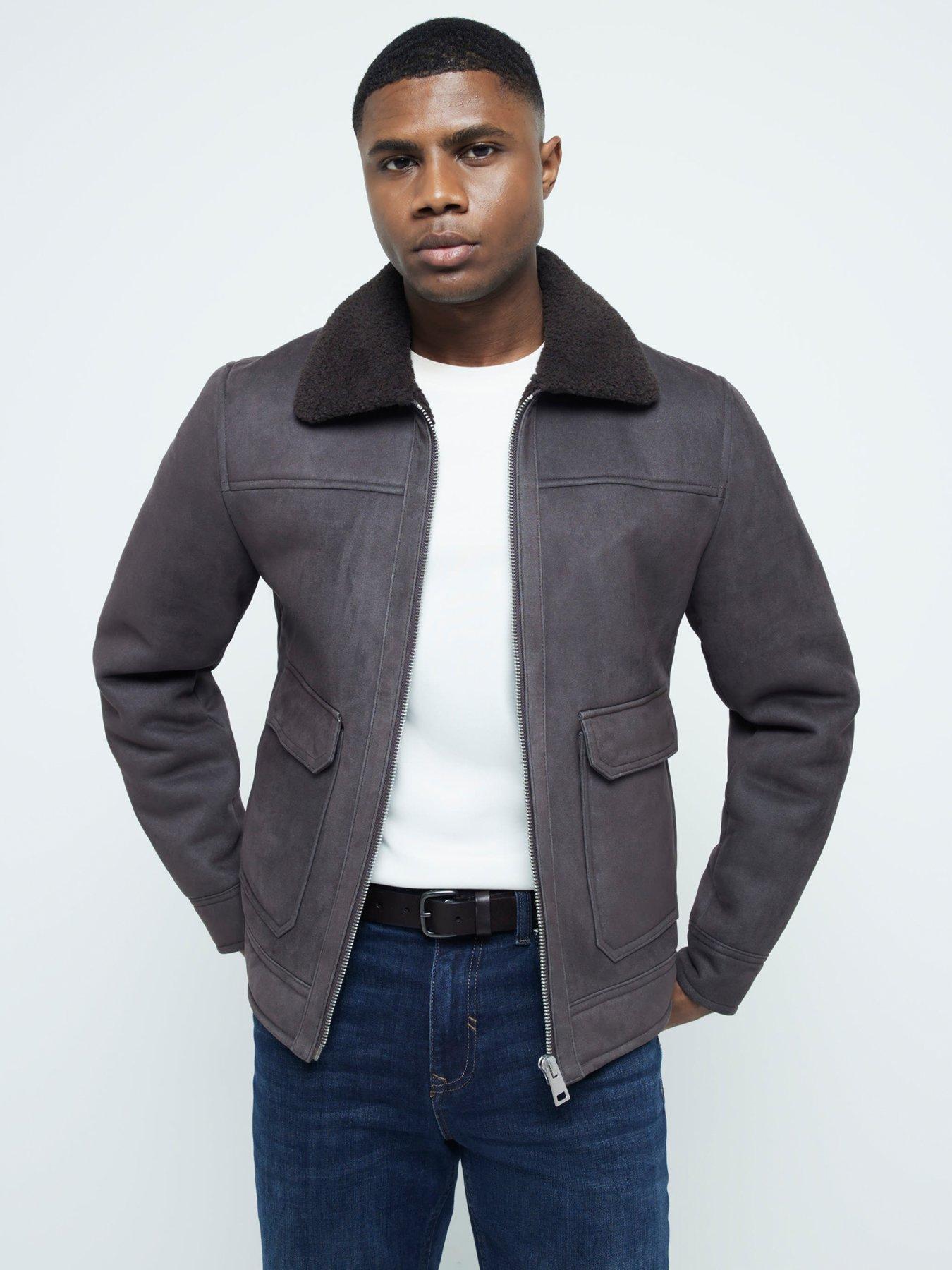 River Island Shearling Western Jacket Very