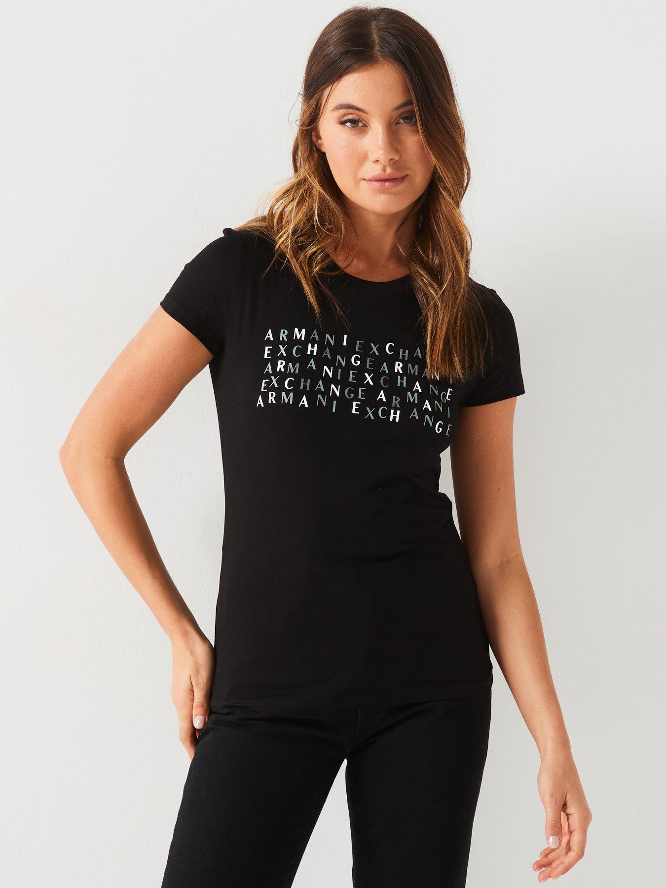 Armani exchange Tops t shirts Women Very