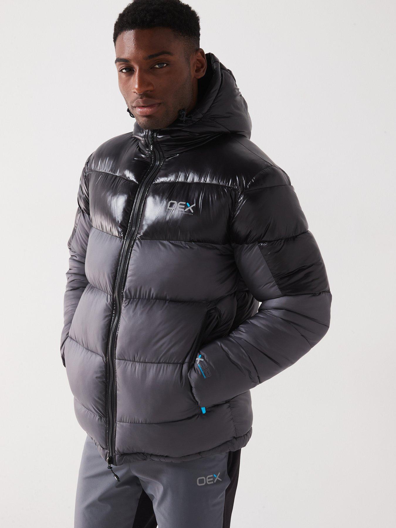 Jack & Jones PREMIUM JPRBLALENNOX PUFFER JACKET - Winterjas - Dark Grey Melange Jam22t0c0 C11