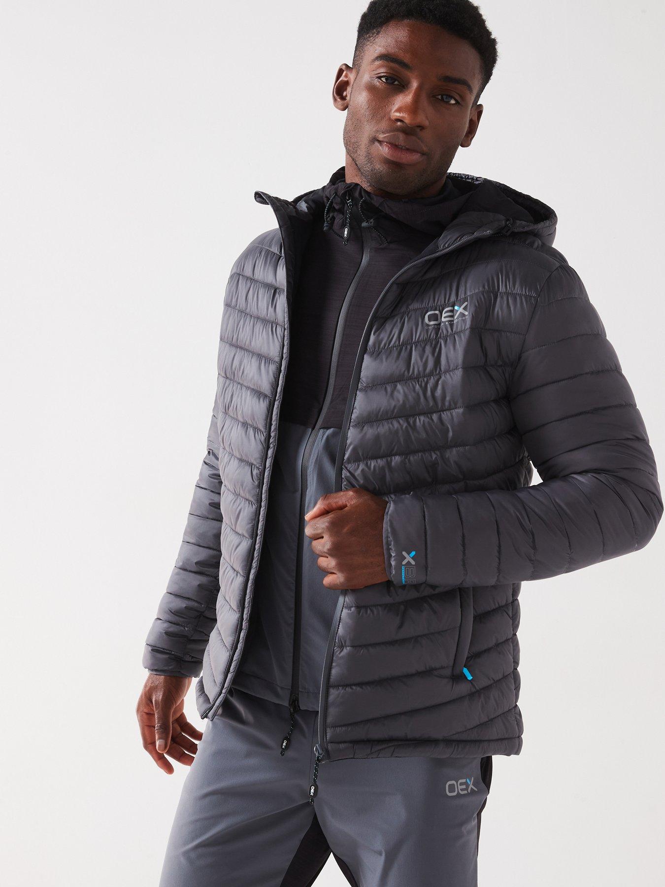 undefined Men's Murdos Puffer Jacket - Grey