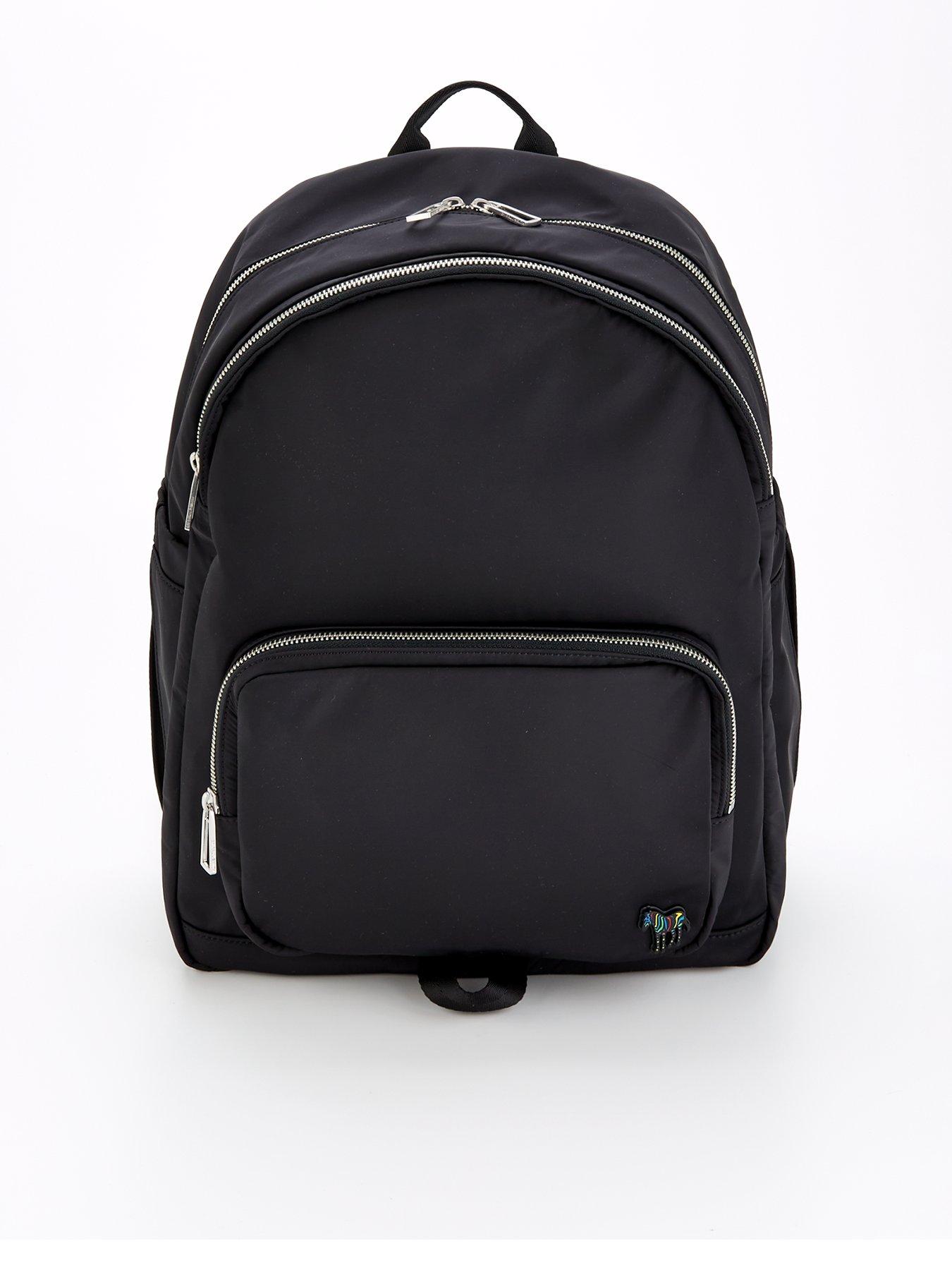 PS PAUL SMITH Zebra Nylon Backpack Black Very