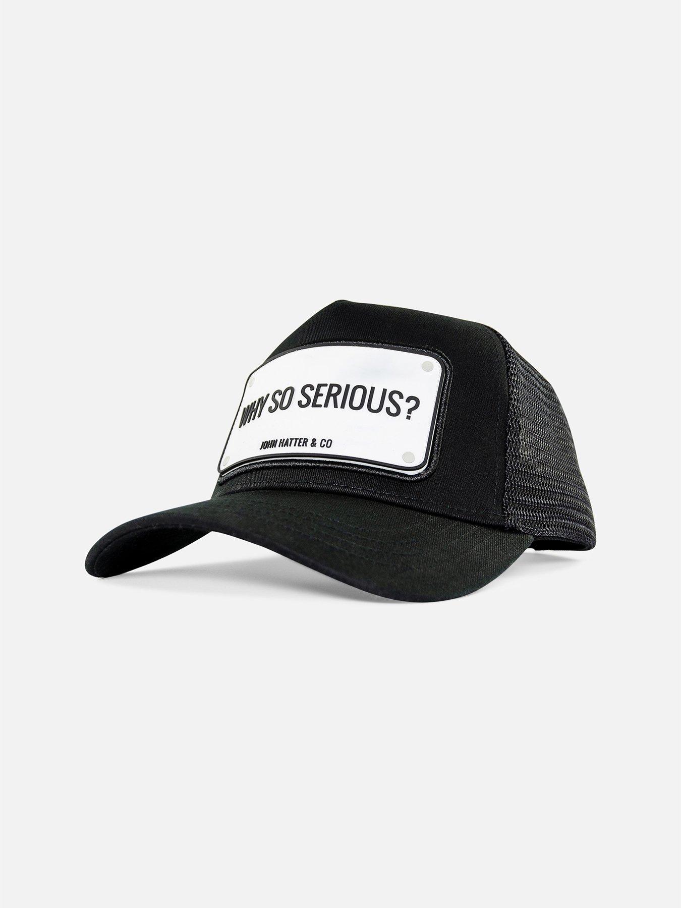 John Hatter John Hatter & Co Rubber Why So Serious Cap | Very.co.uk