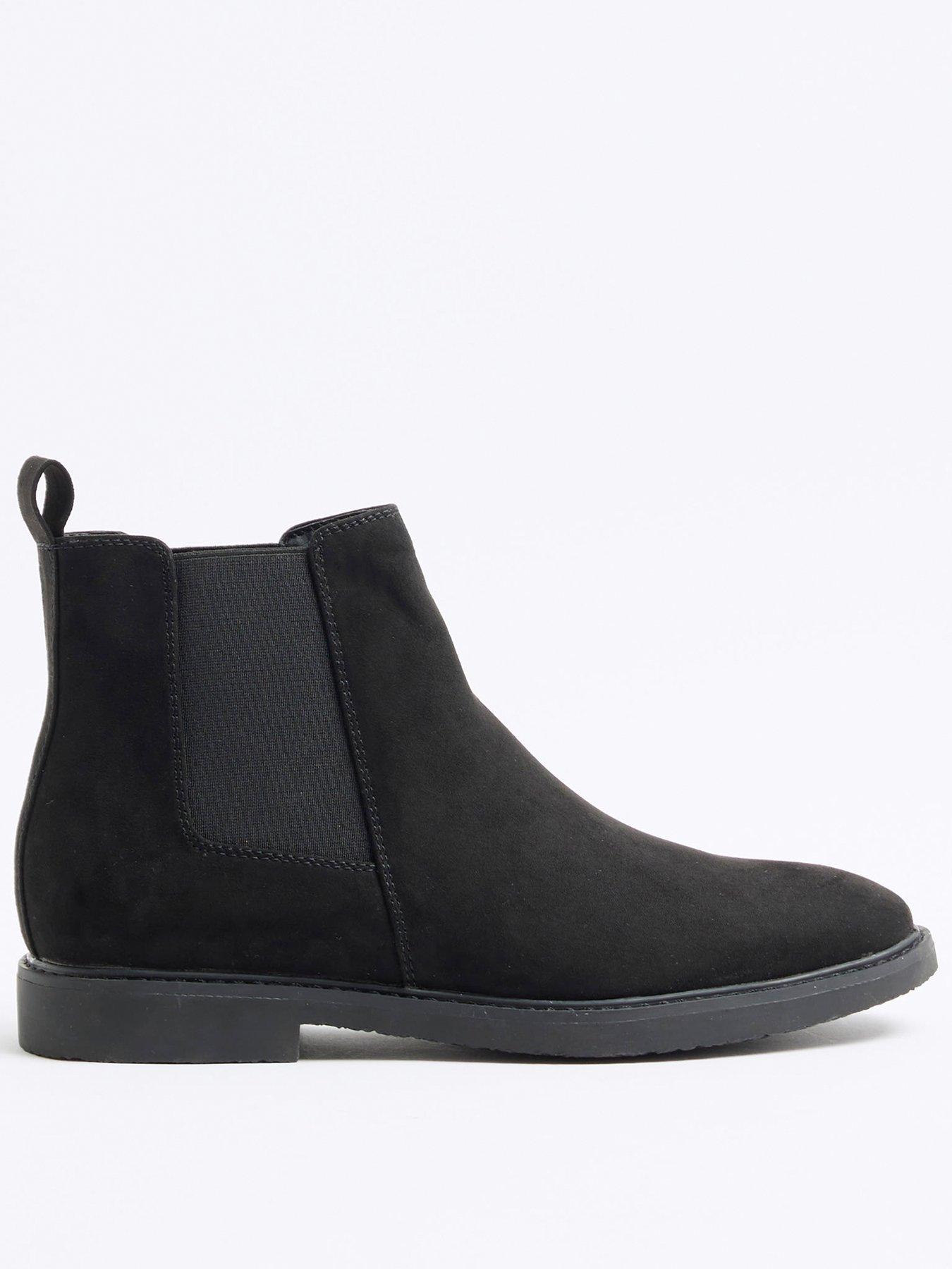 River island suede chelsea boots on sale