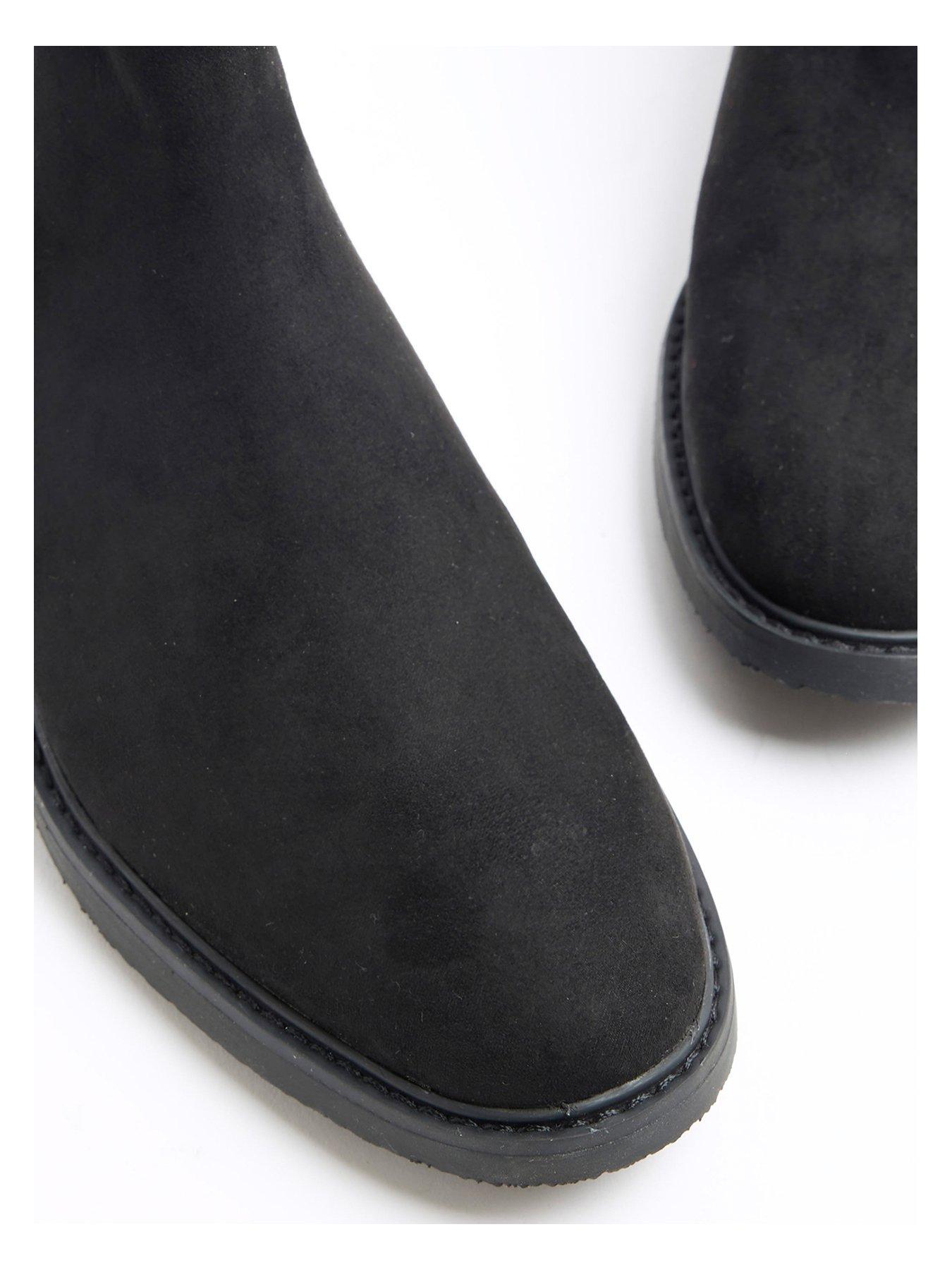 River Island Suede Crepe Sole Chelsea Boots Very