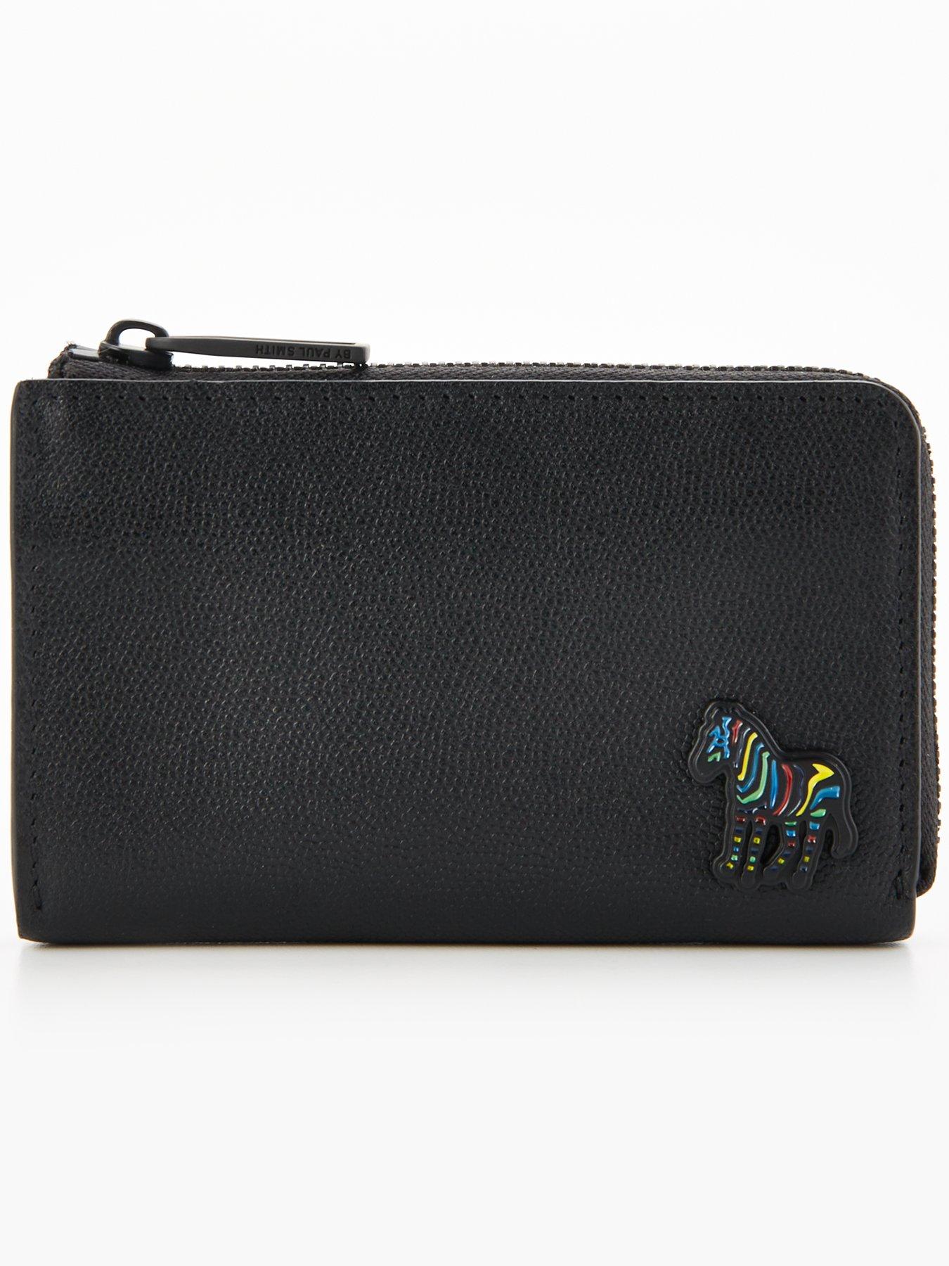 undefined Zebra Zip Wallet - Black