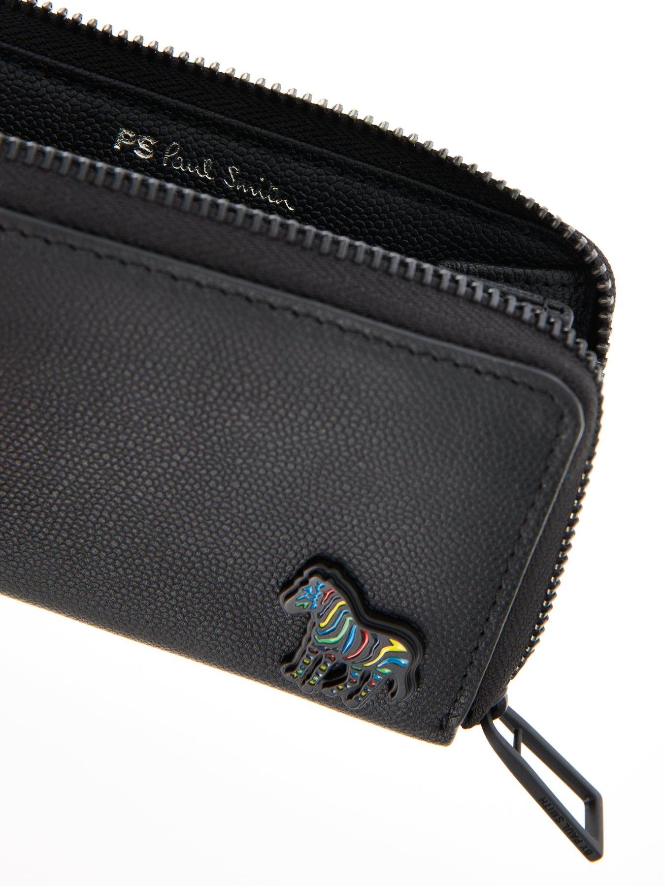 Image 3 of 3 of PS PAUL SMITH Zebra Zip Wallet - Black