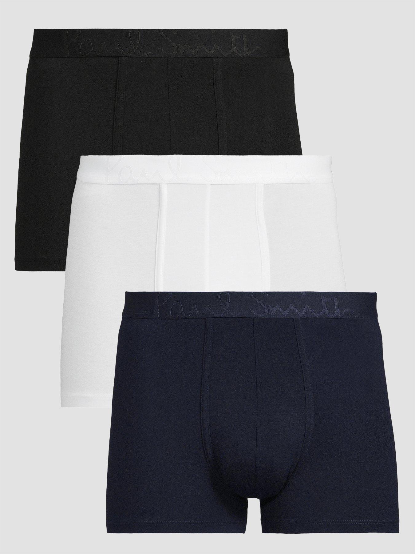 undefined Men's 3 Pack Modal Cotton Trunks - Multi