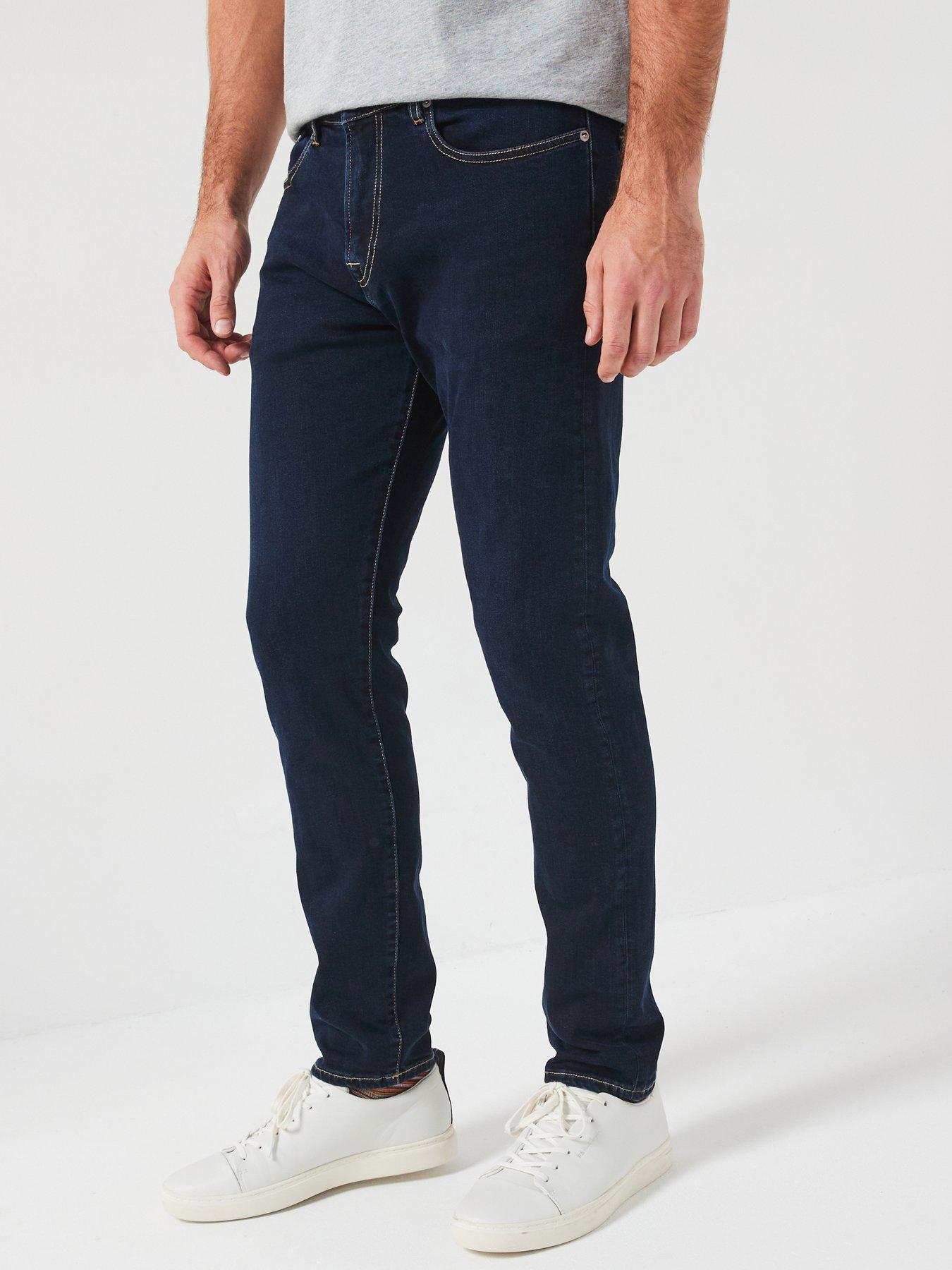 undefined Tapered Fit Jeans - Blue