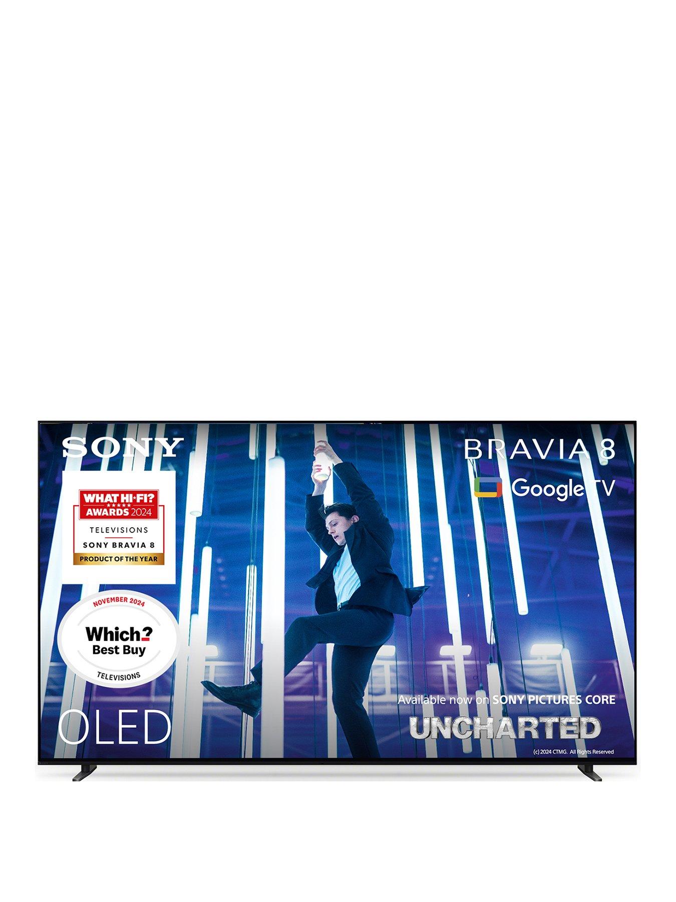 undefined K55XR80PU, 55-inch, BRAVIA 8, QLED, 4K Smart TV