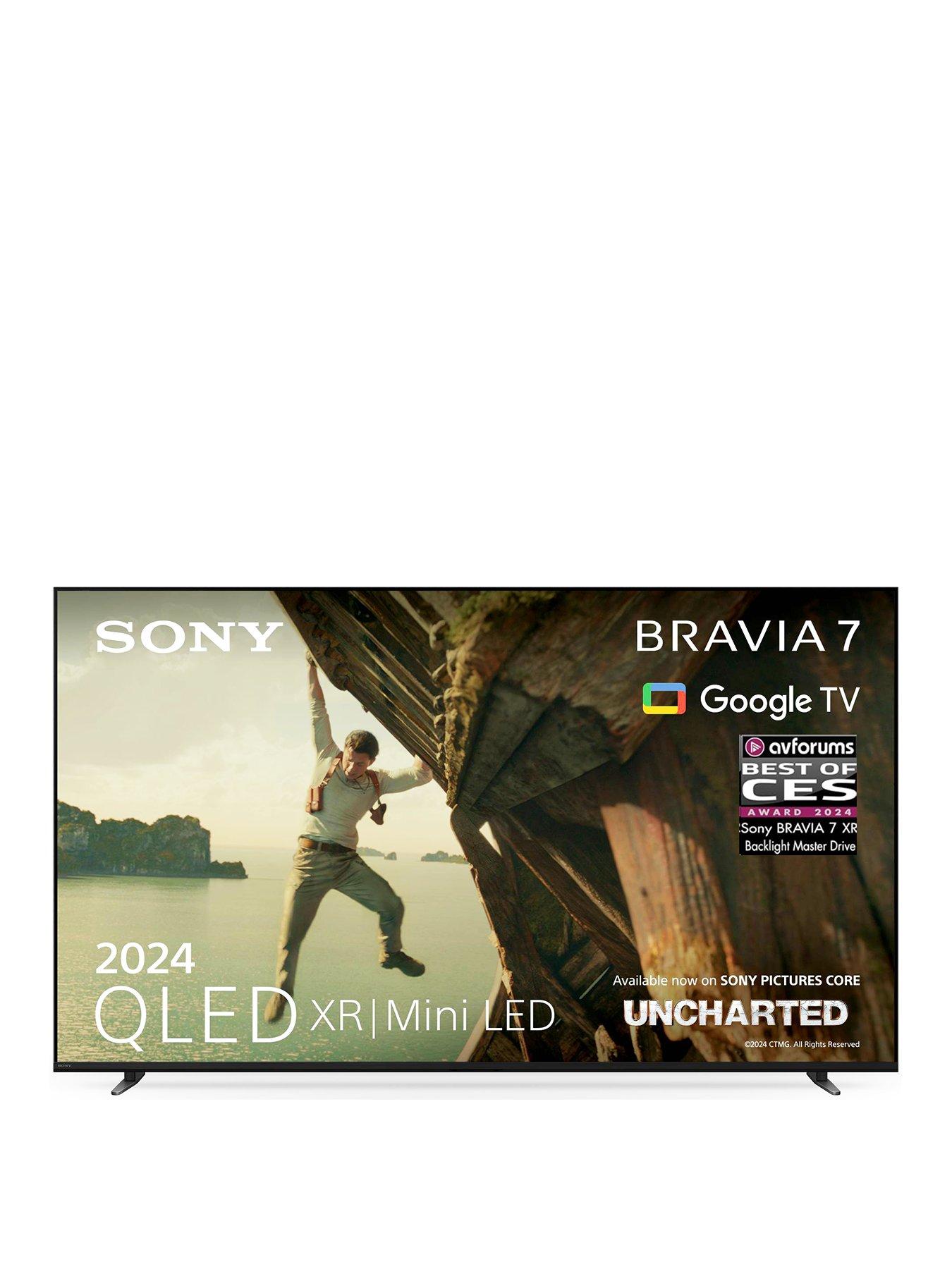 Sony K65XR70PU, 65-inch, BRAVIA 7 QLED, XR Processor, Mini LED, 4K Smart TV