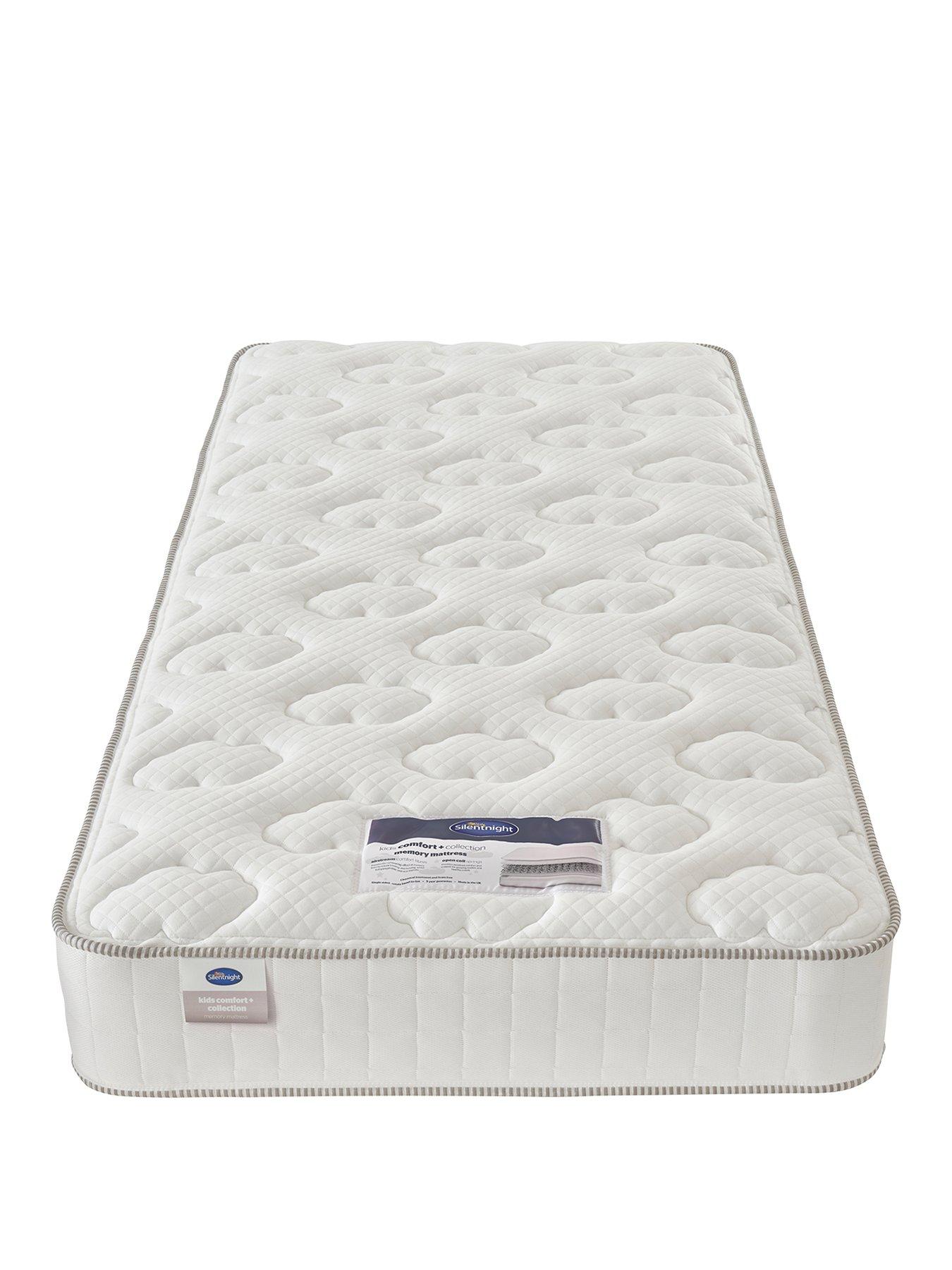 Image 2 of 7 of Silentnight Maxi-Store Bed with Memory&nbsp;Mattress (Headboard Included) - Soft Pink