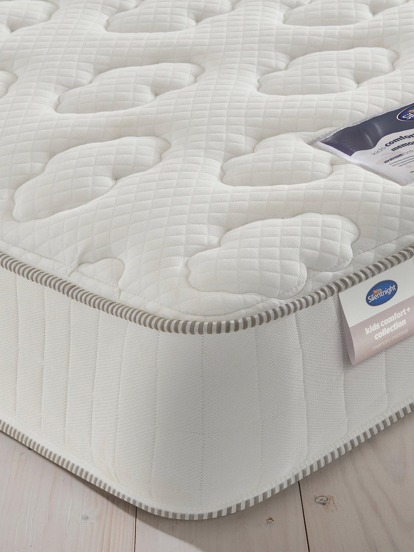 Image 3 of 7 of Silentnight Maxi-Store Bed with Memory&nbsp;Mattress (Headboard Included) - Soft Pink