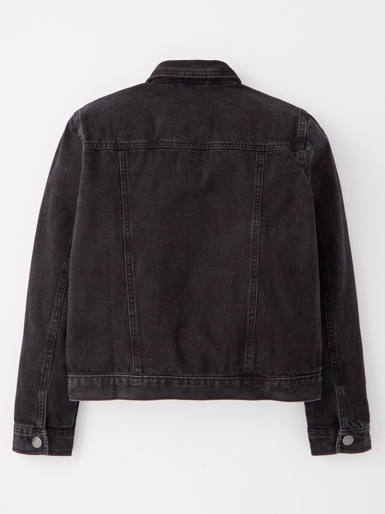 Image 2 of 4 of V by Very Boys Denim Jacket - Black