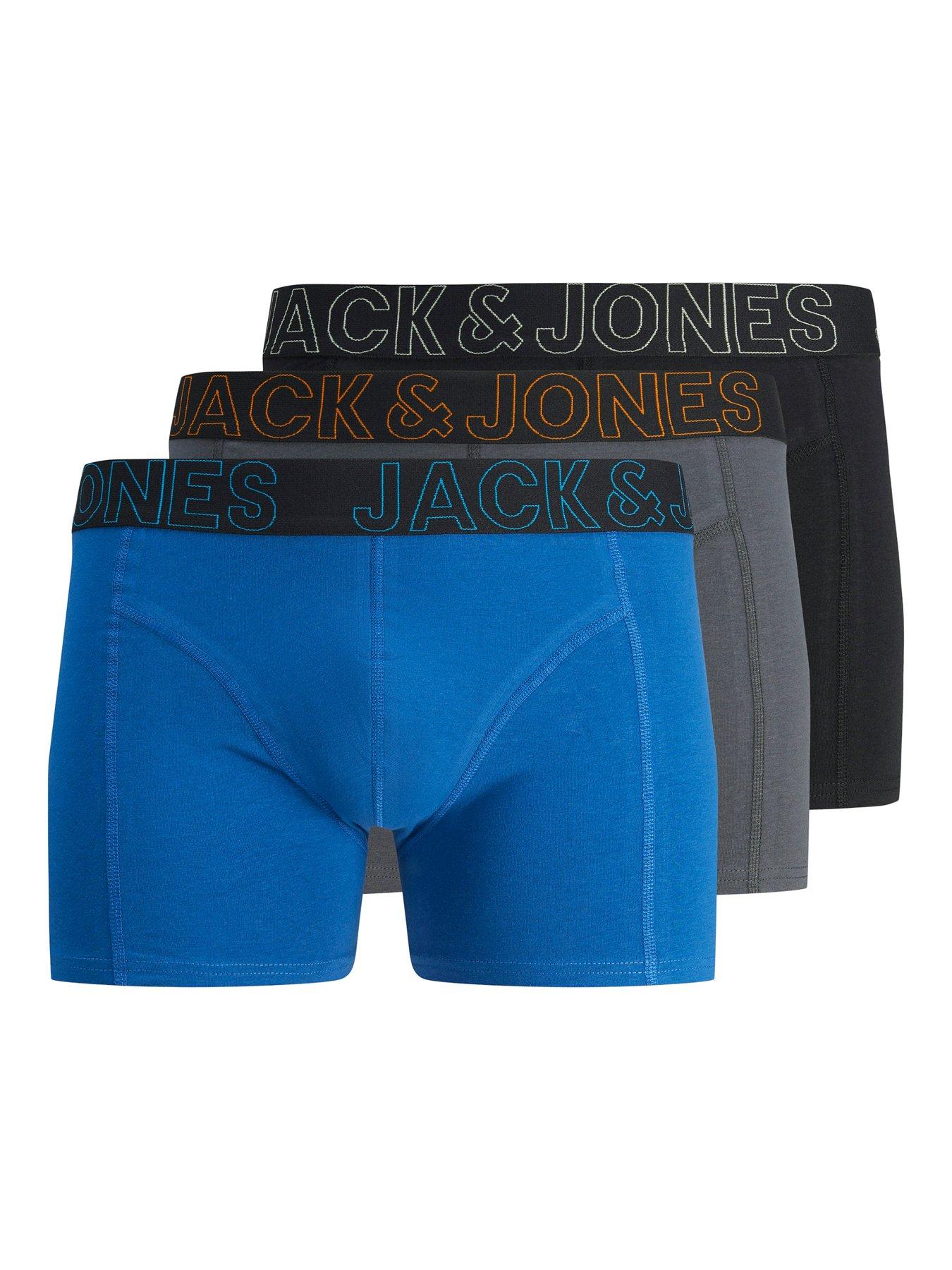 undefined Boys 3 Pack Murphy Solid Trunks - Exuberance - Multi