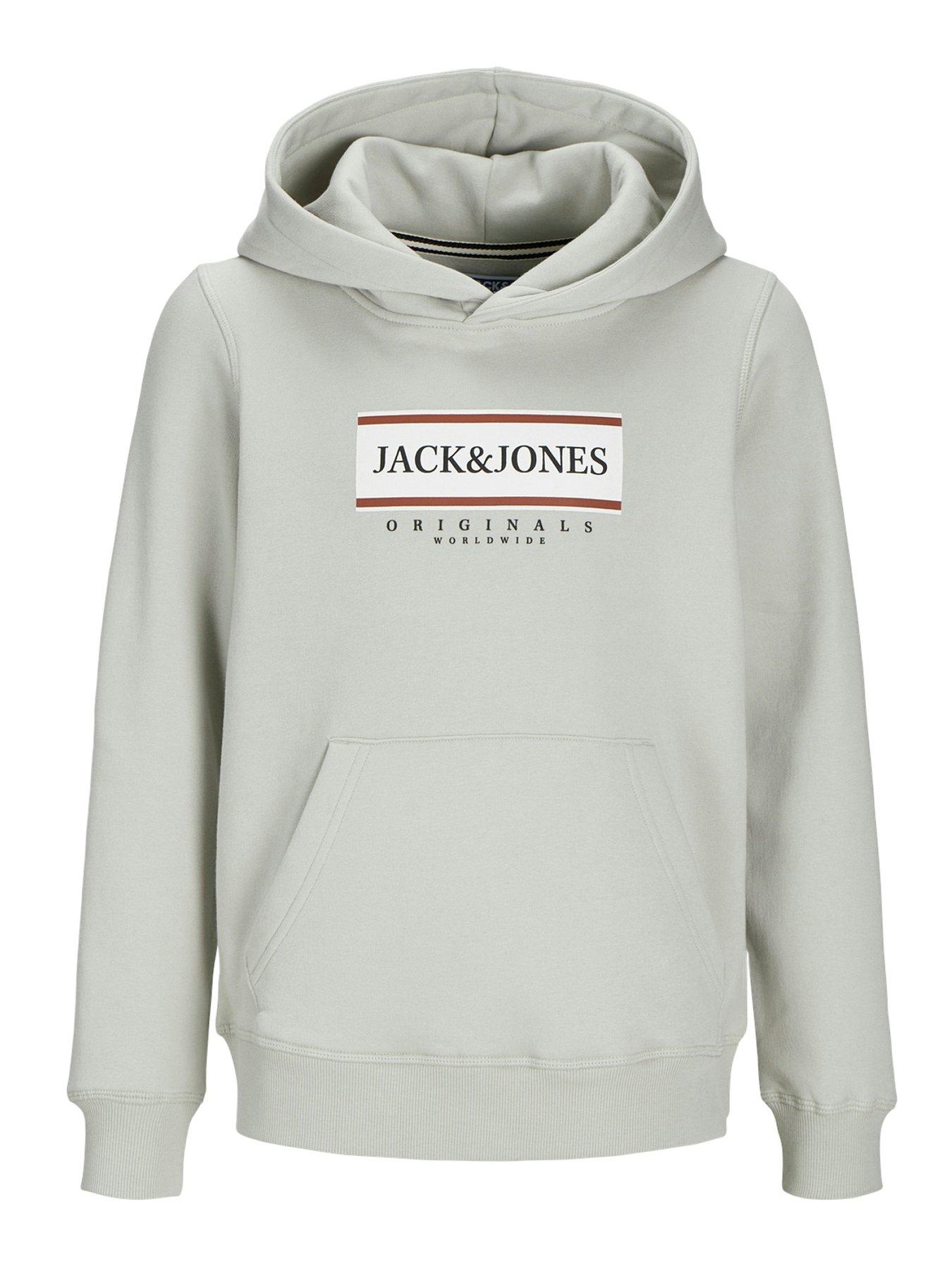 undefined Boys Orfrederiksberg Box Sweat Hoodie - Mineral Gray