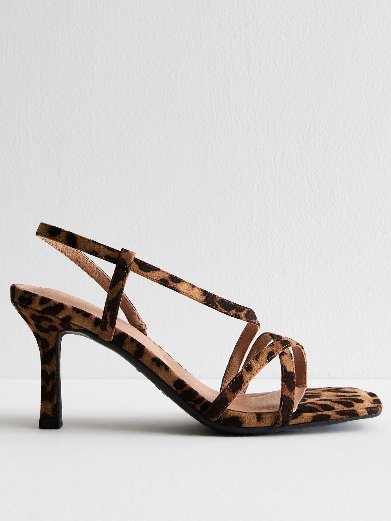 New look leopard heels hotsell