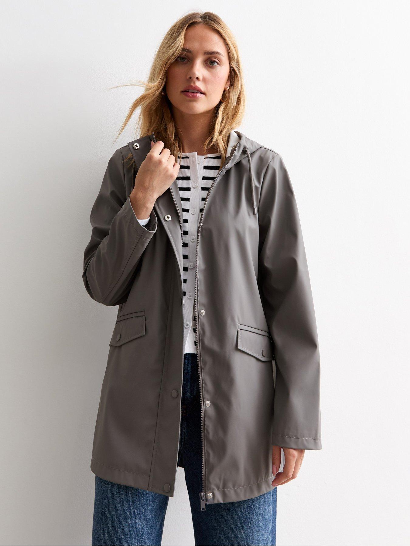 New Look Grey Coat Very