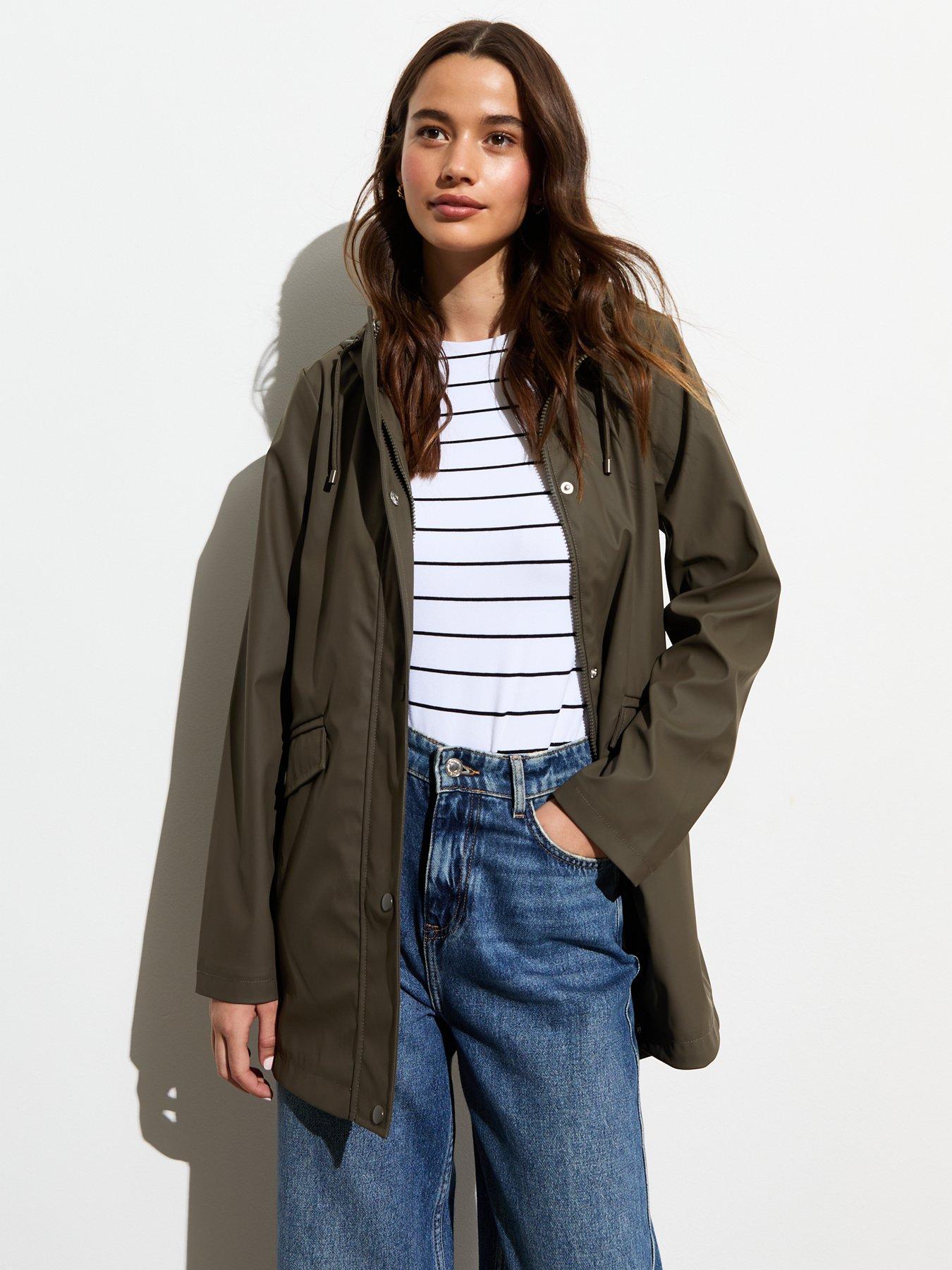 Dark Khaki Lined Jacket