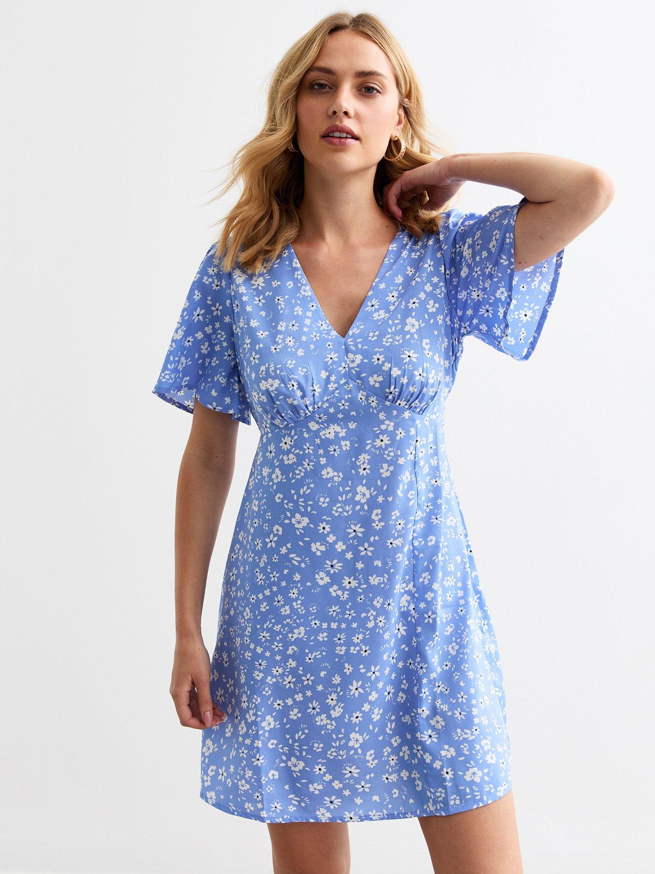 Ditsy dress new look sales