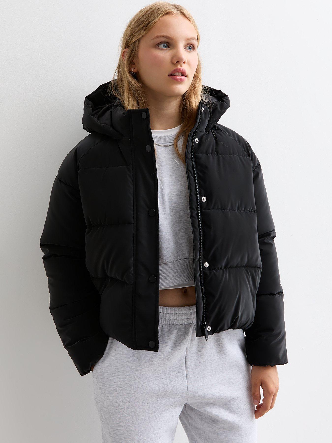 Hood jacket girl sale