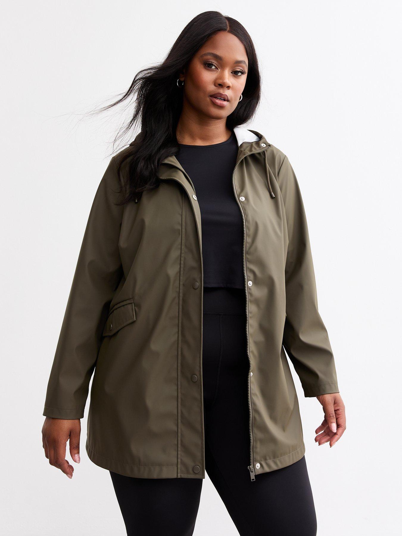 Rain coats plus size shop