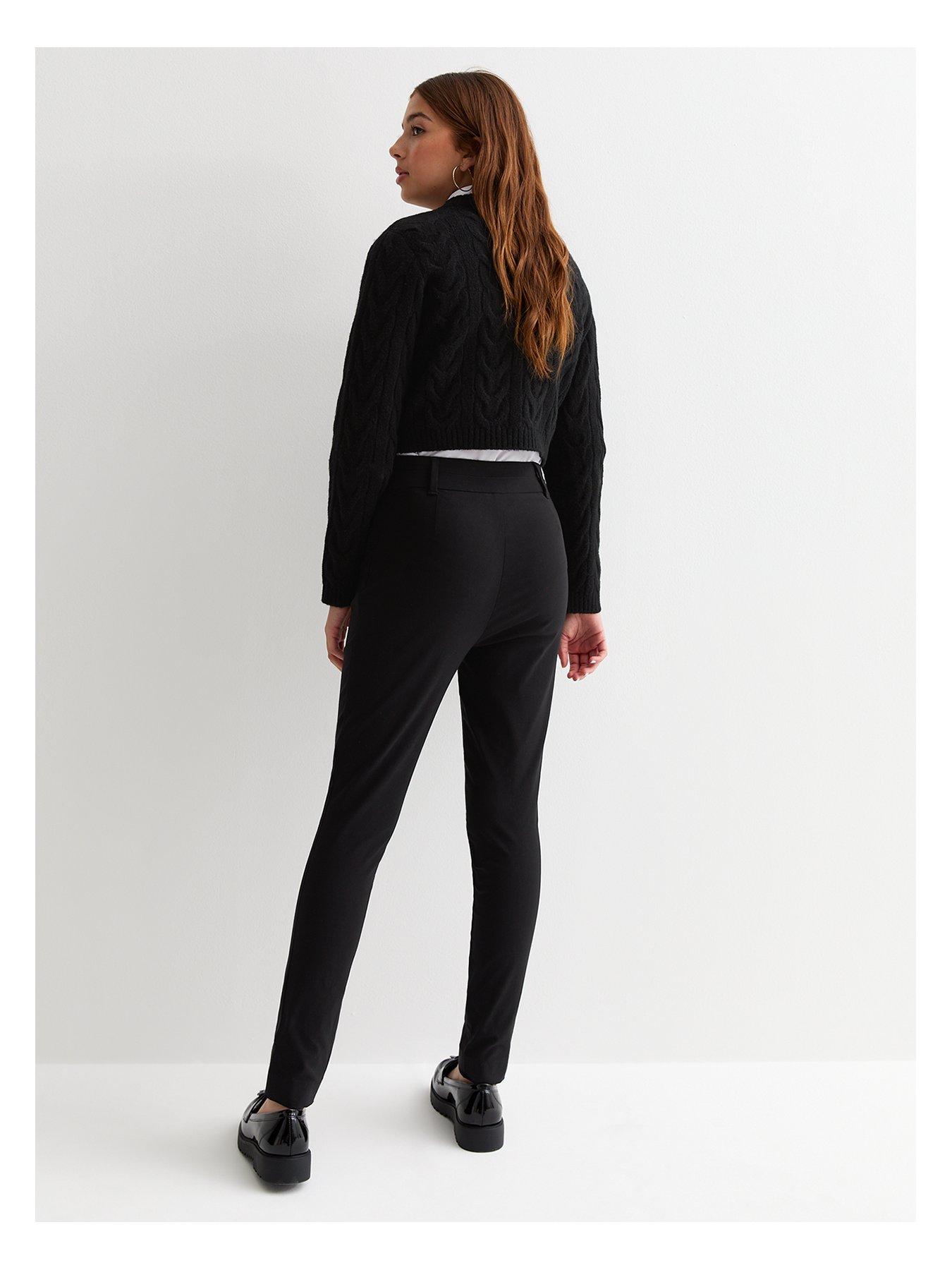 Girls skinny fit school trousers sale