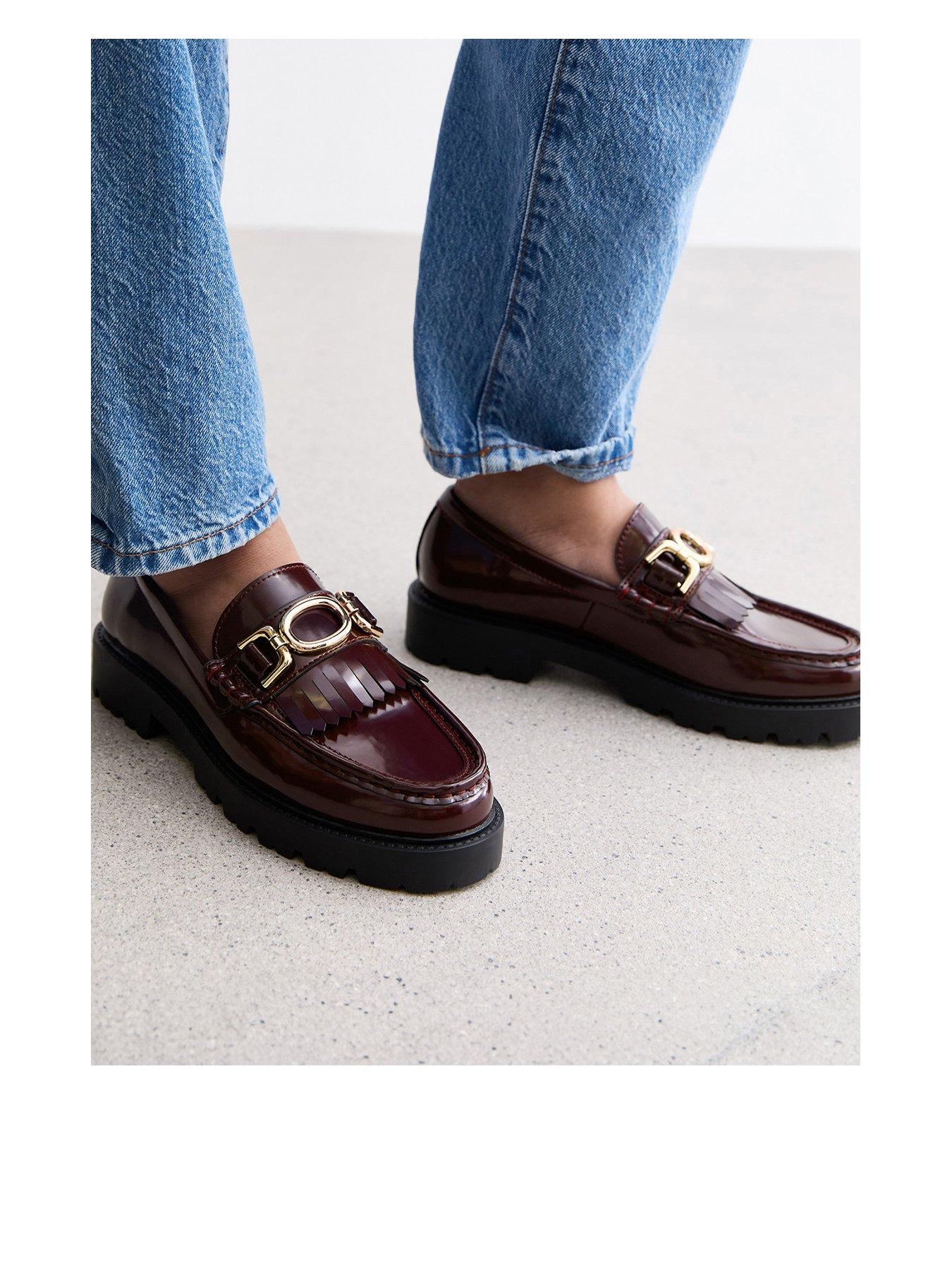 Ladies loafers new look hot sale