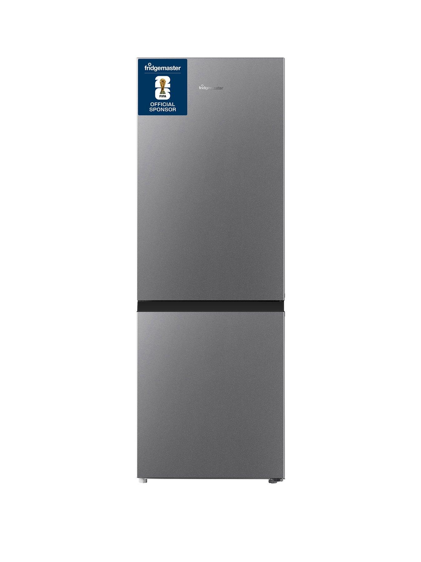 Fridgemaster MC50165ES 50cm Wide, 143cm Tall Fridge Freezer - Silver