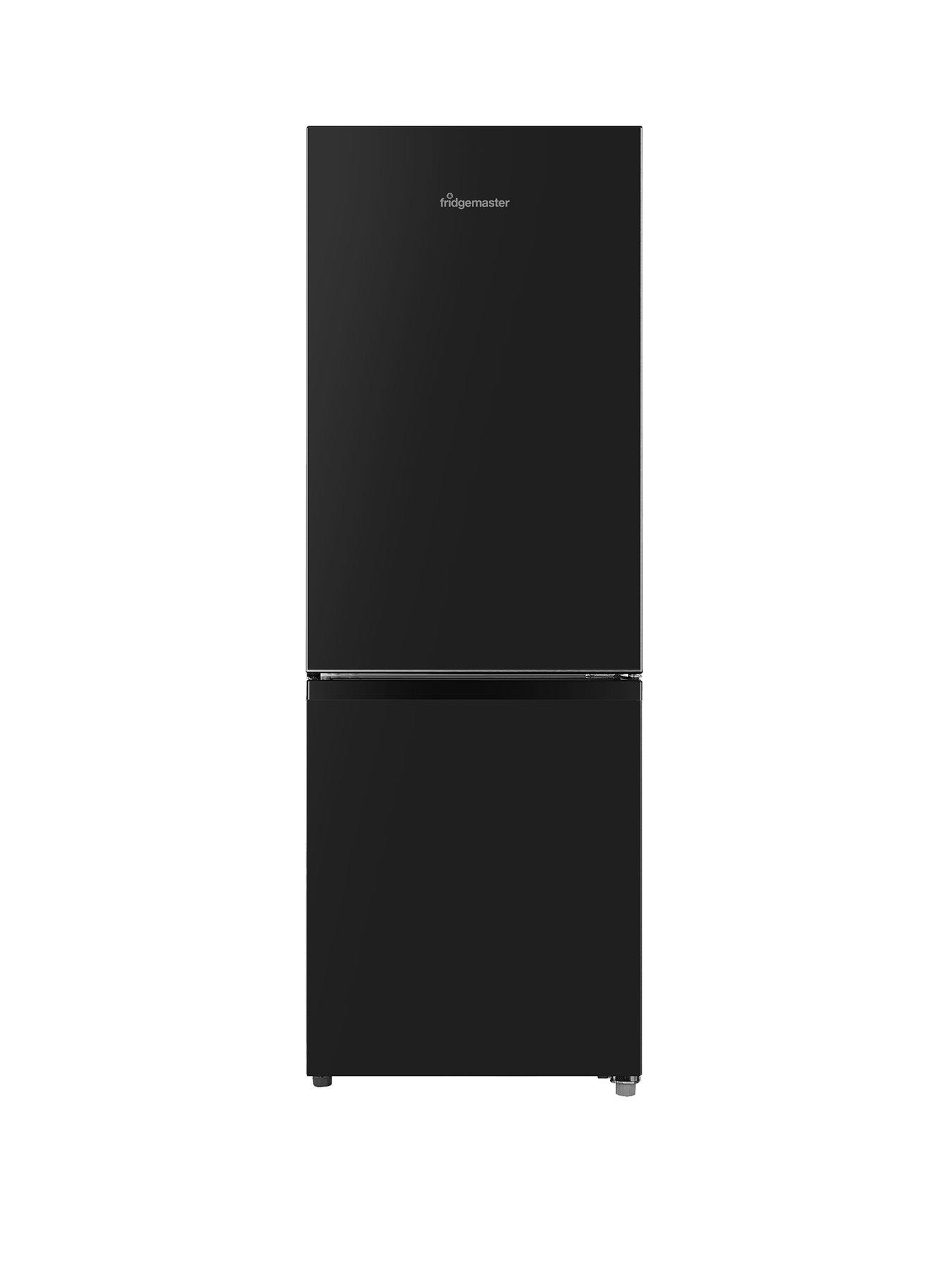 Fridgemaster MC50165EB 50cm Wide, 143cm Tall Fridge Freezer - Black