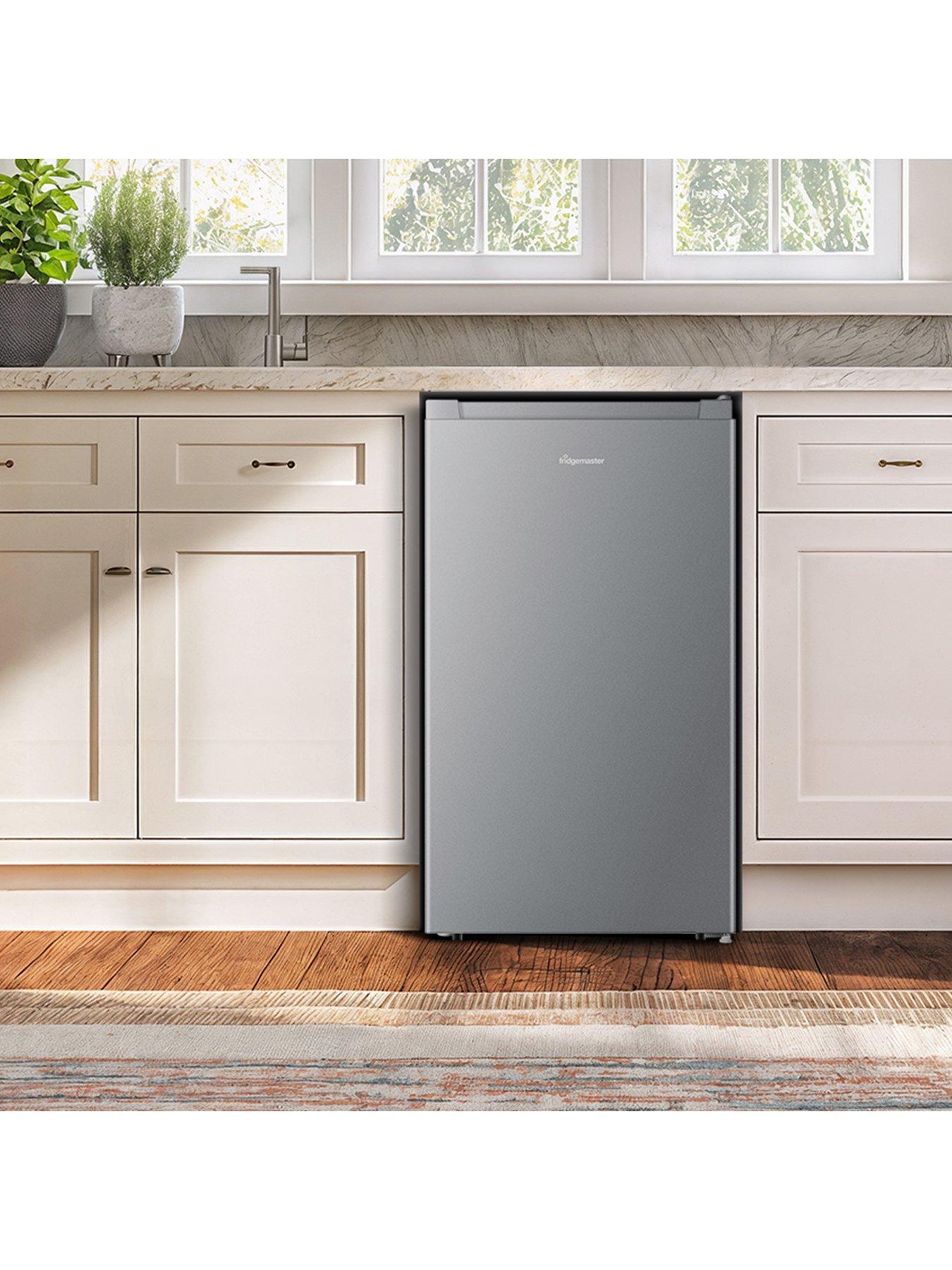 Fridgemaster MUL4892ES 48cm Wide Under-Counter Fridge - Silver | Very