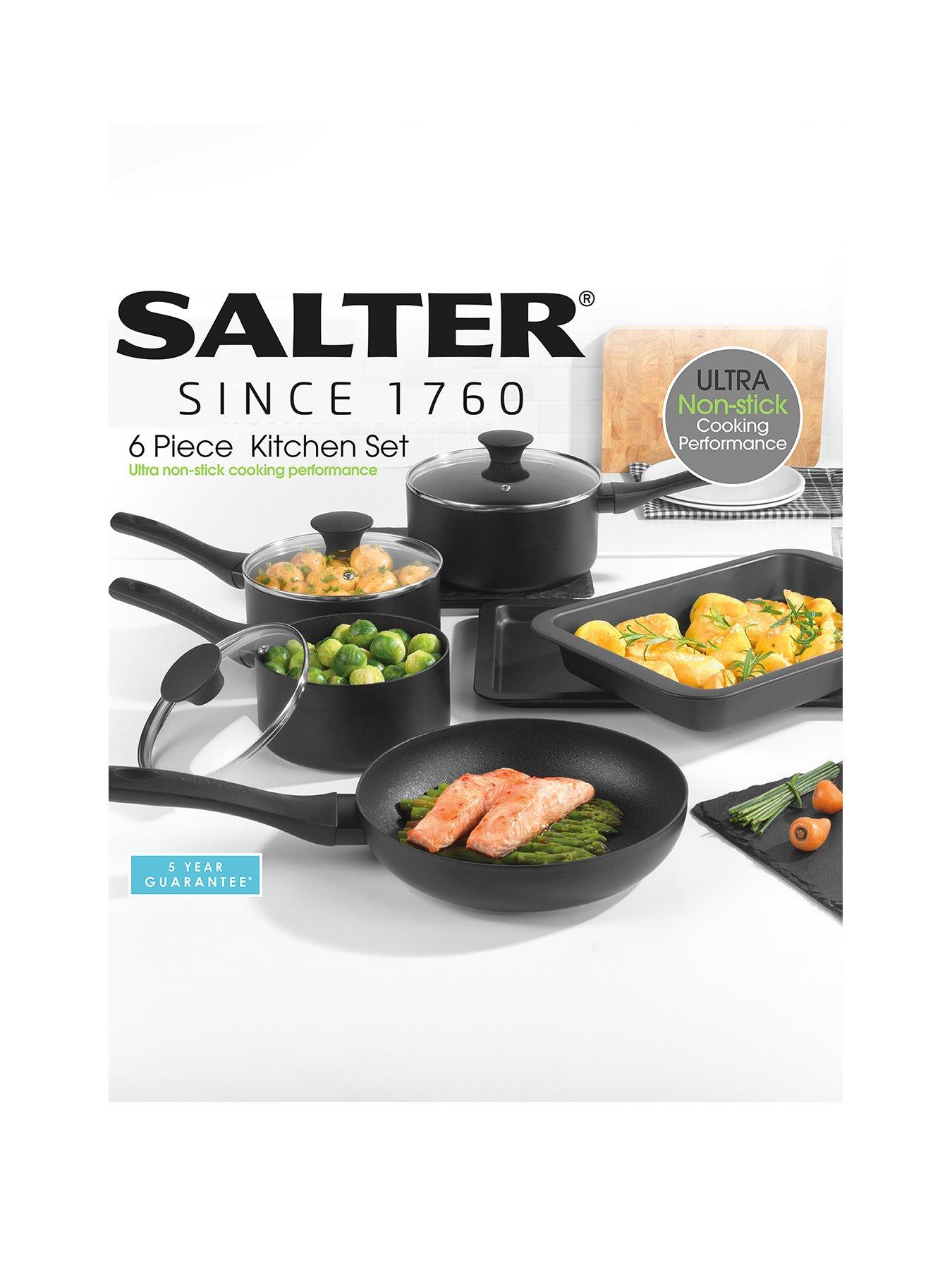 Salter 6-Piece Kitchen Cookware Set