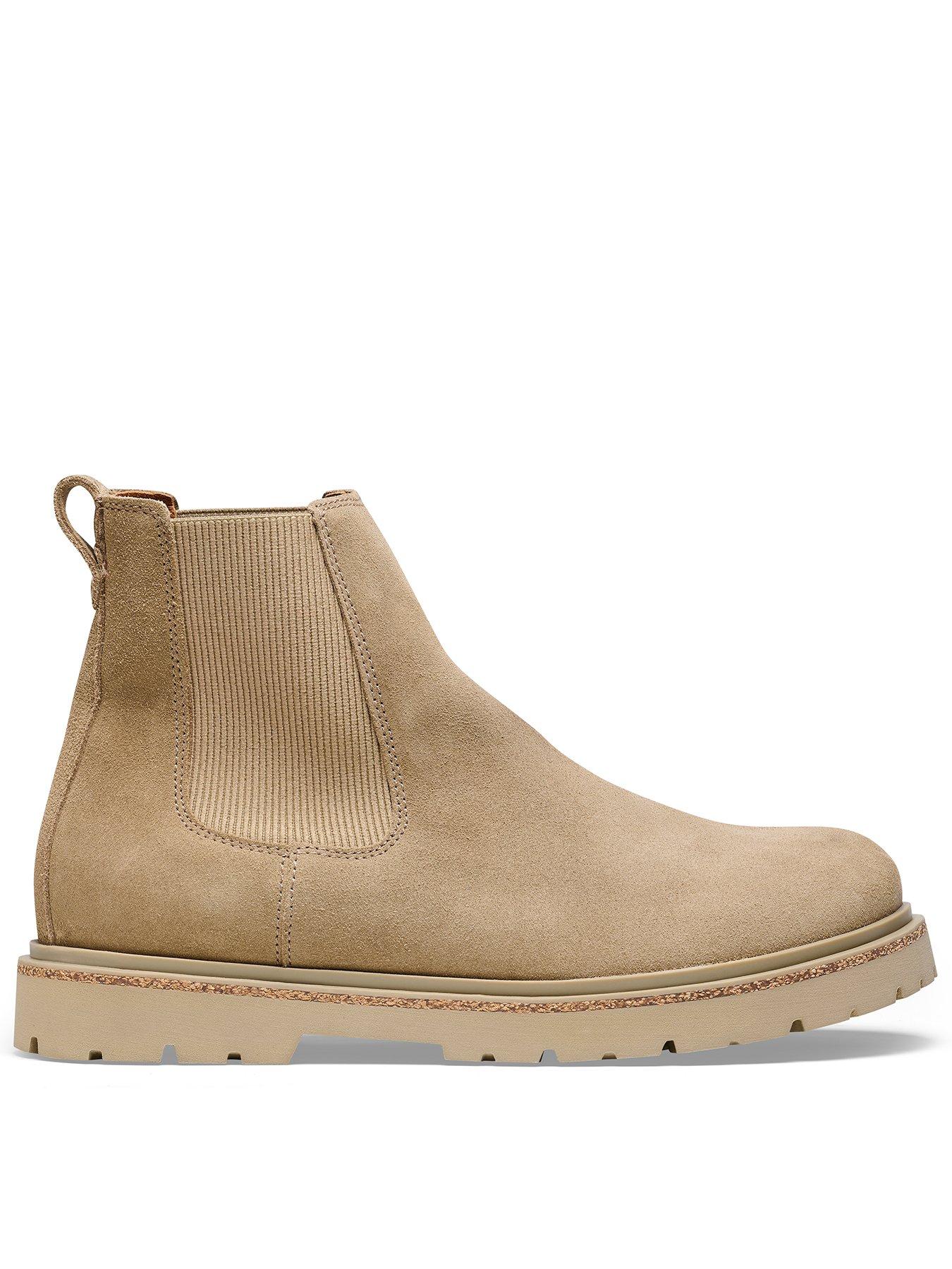 undefined Men's Highwood Suede Chelsea Boot - Beige