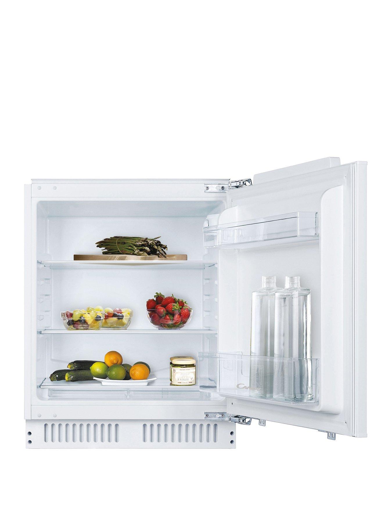Candy CMLS68EWK Integrated Undercounter Fridge, E Rated - White