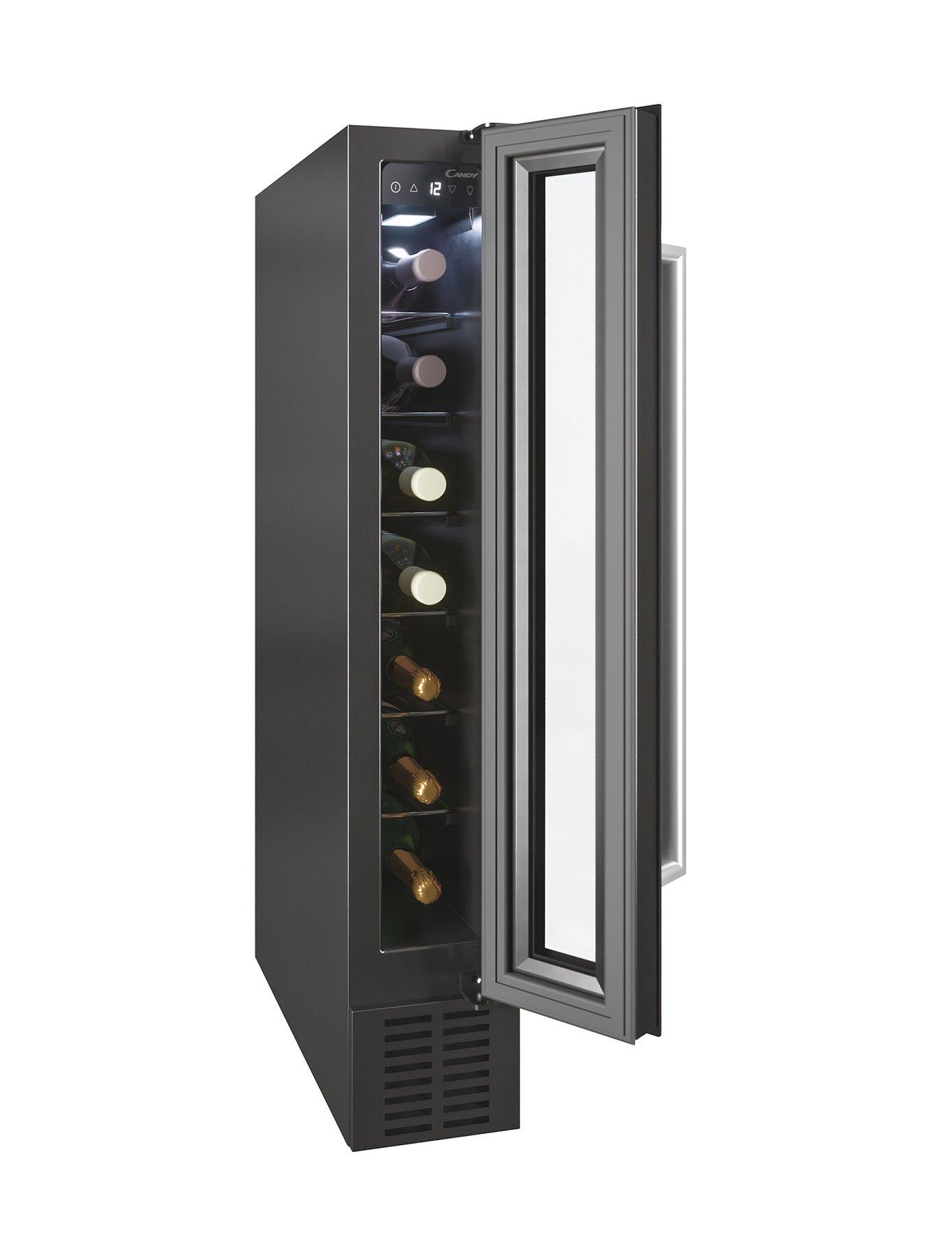 Image 2 of 6 of Candy CCVB 15 UK/1 Built In Wine Cooler, 7-Bottle Capacity - Black