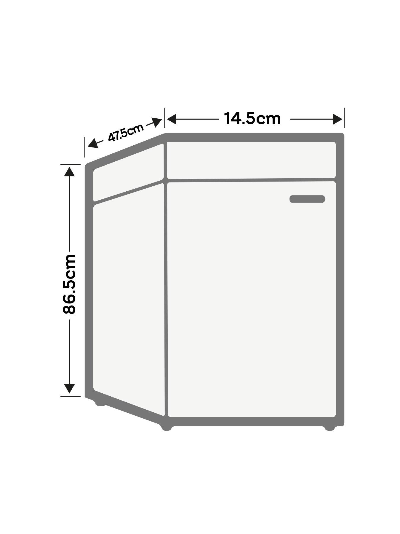 Image 6 of 6 of Candy CCVB 15 UK/1 Built In Wine Cooler, 7-Bottle Capacity - Black